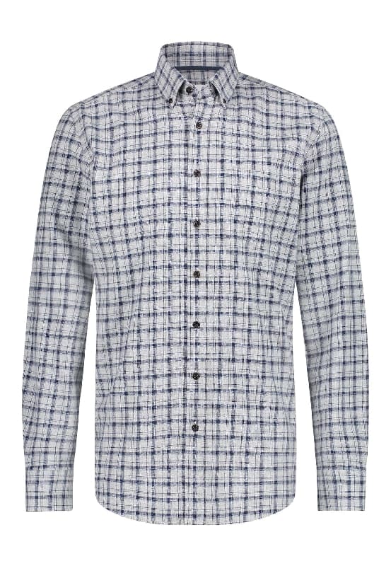 Checked flanel ls shirt