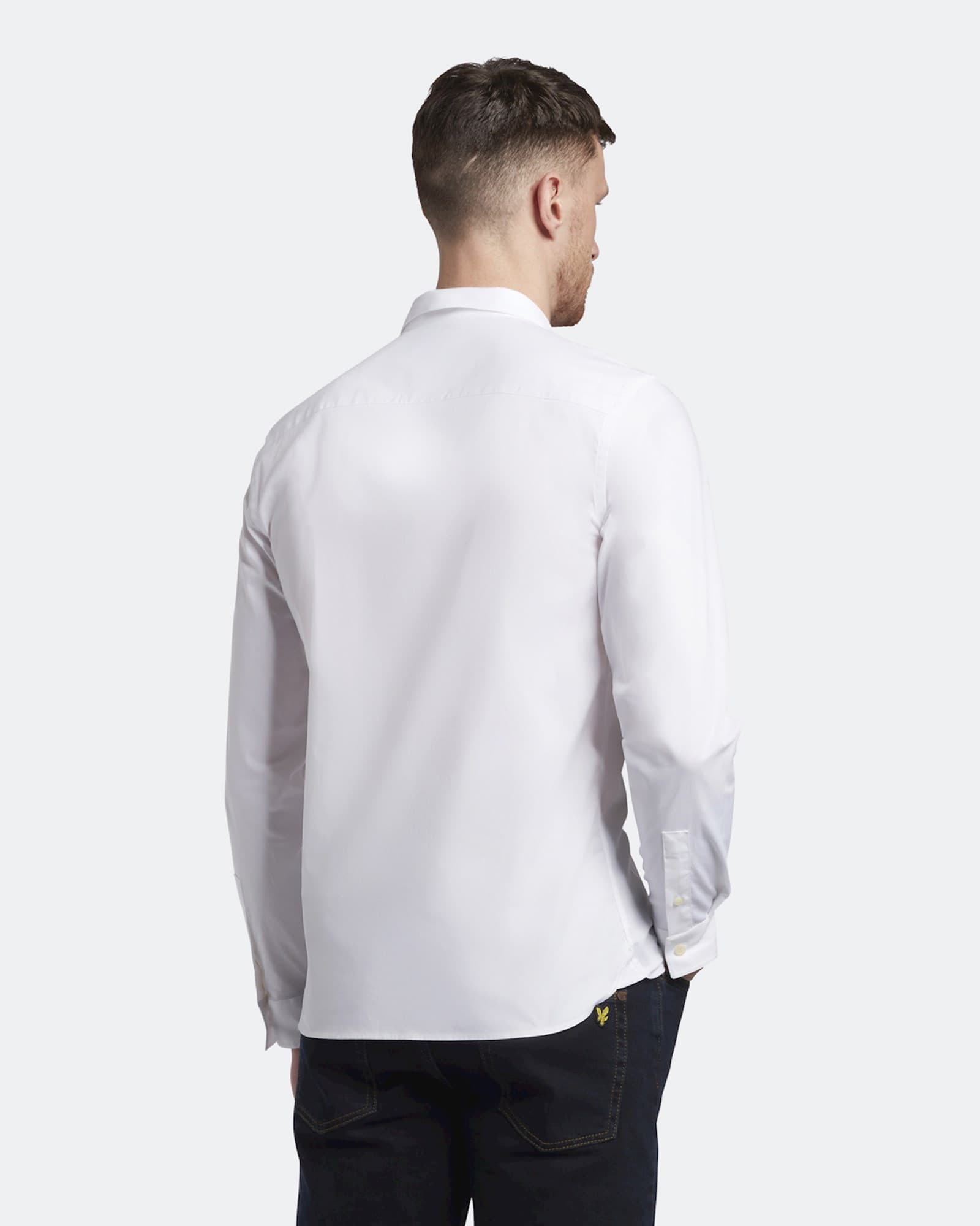 Slim fit poplin