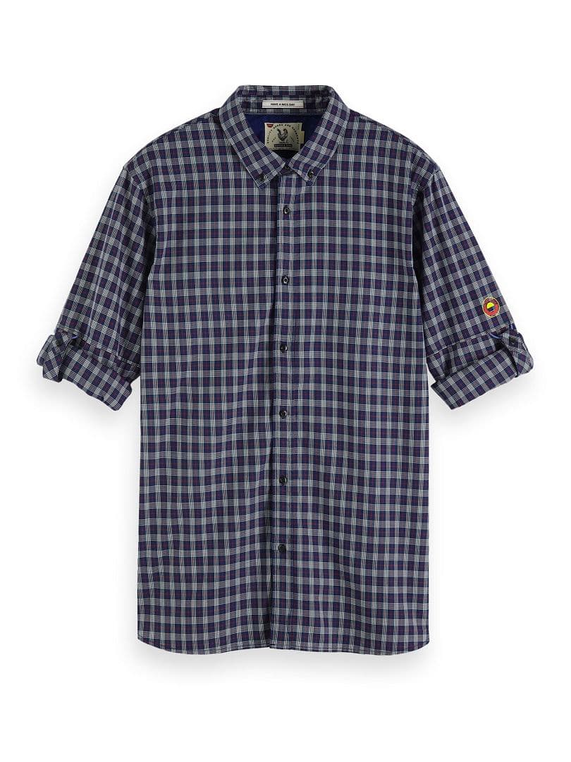 Mini-check sh sleeve roll-up
