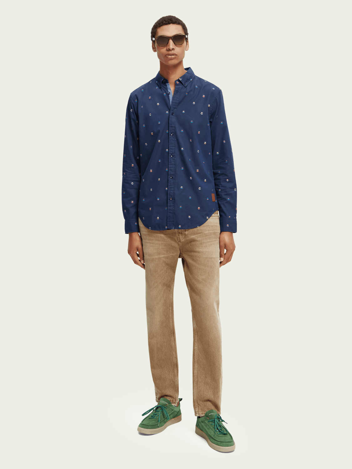 Slimnfit fil coupe jacquard