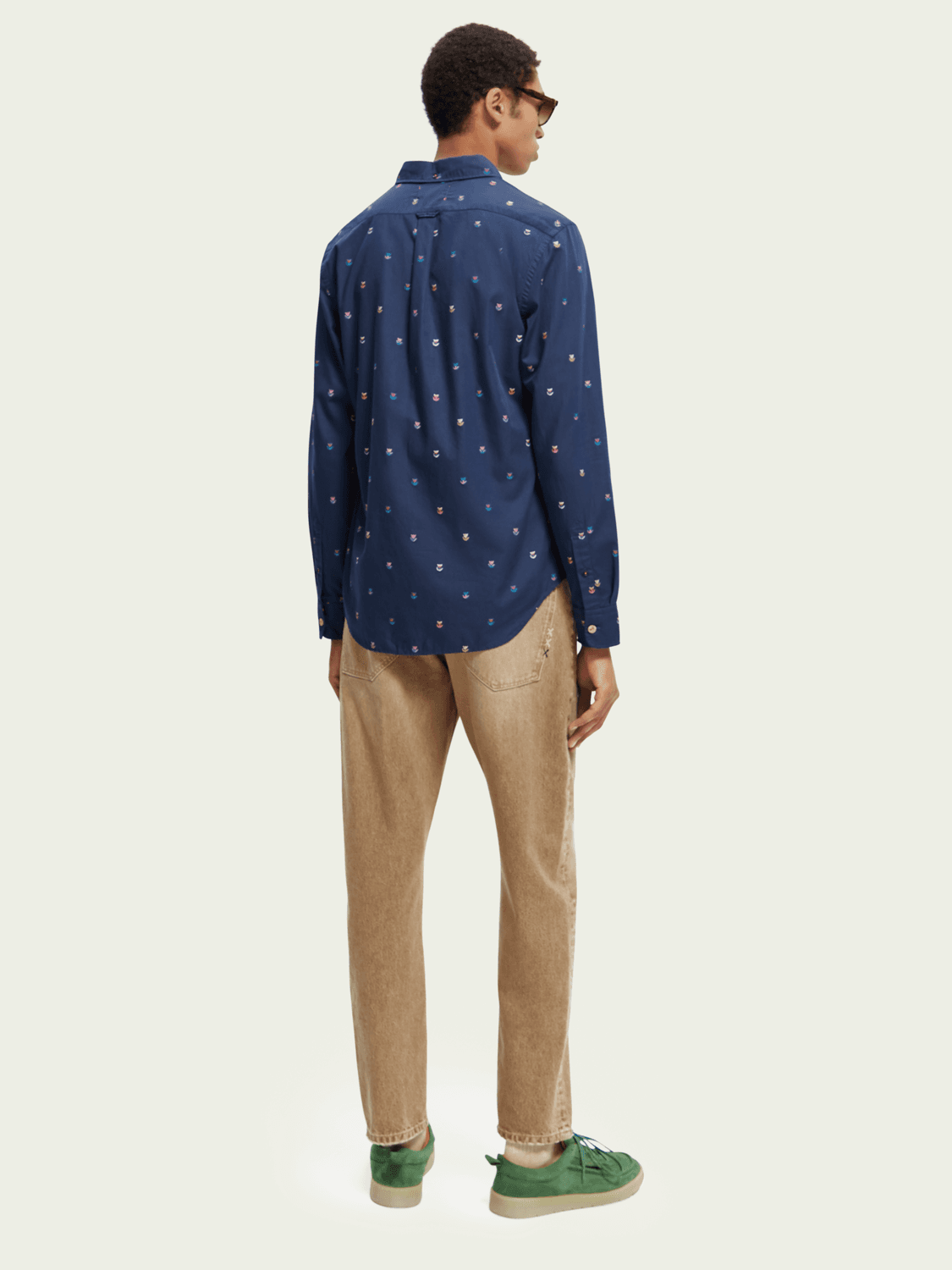Slimnfit fil coupe jacquard
