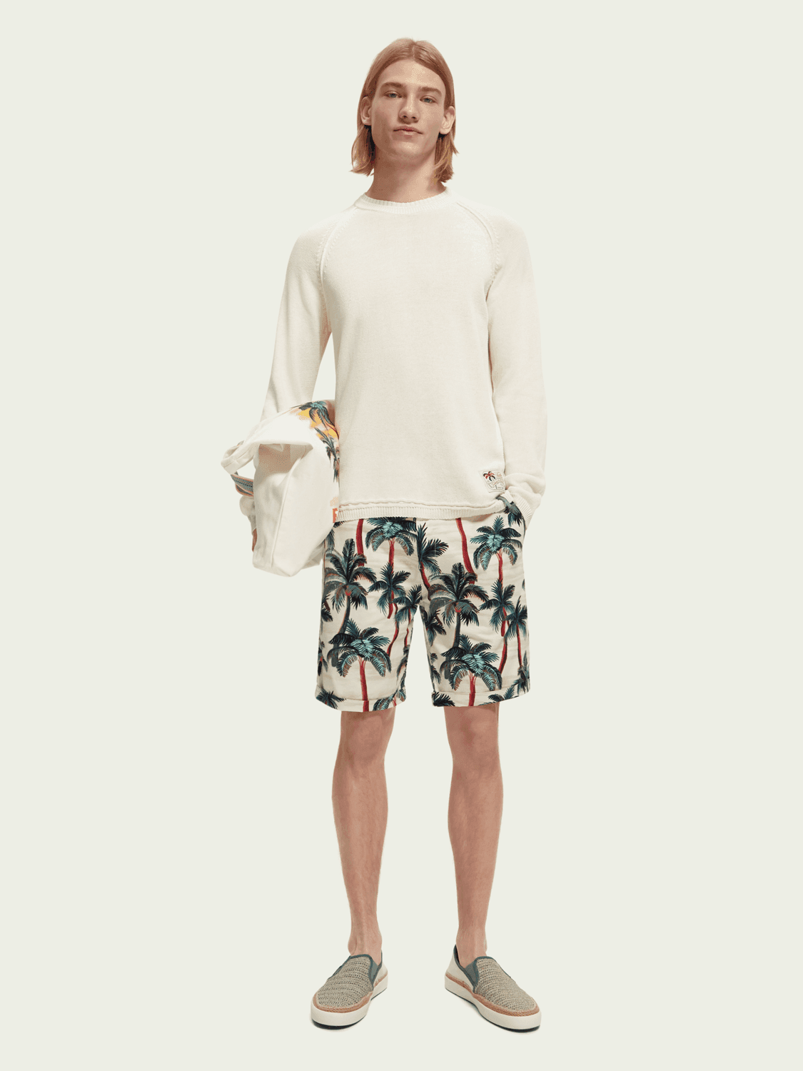 Stuart printed pima cotton