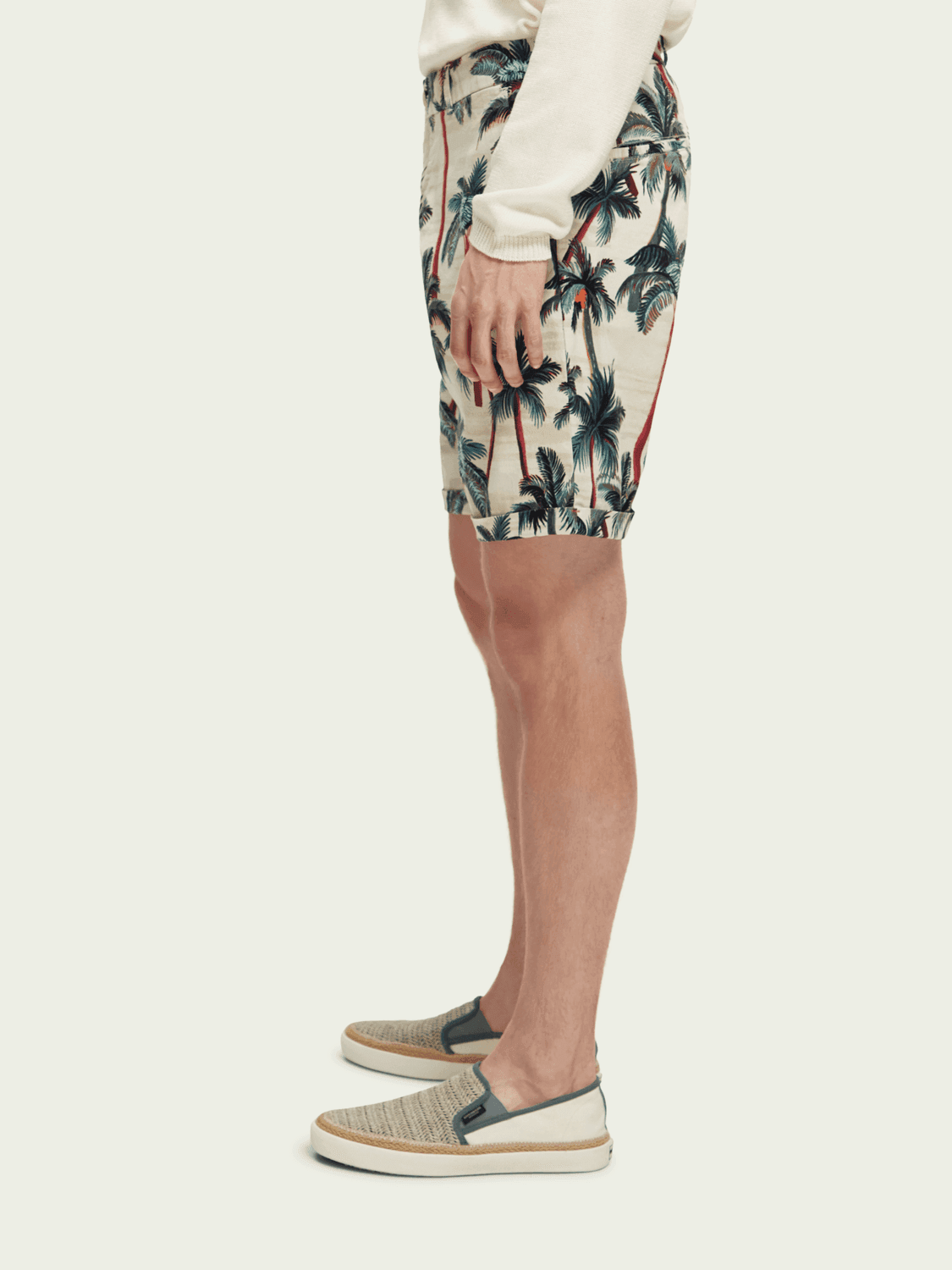 Stuart printed pima cotton