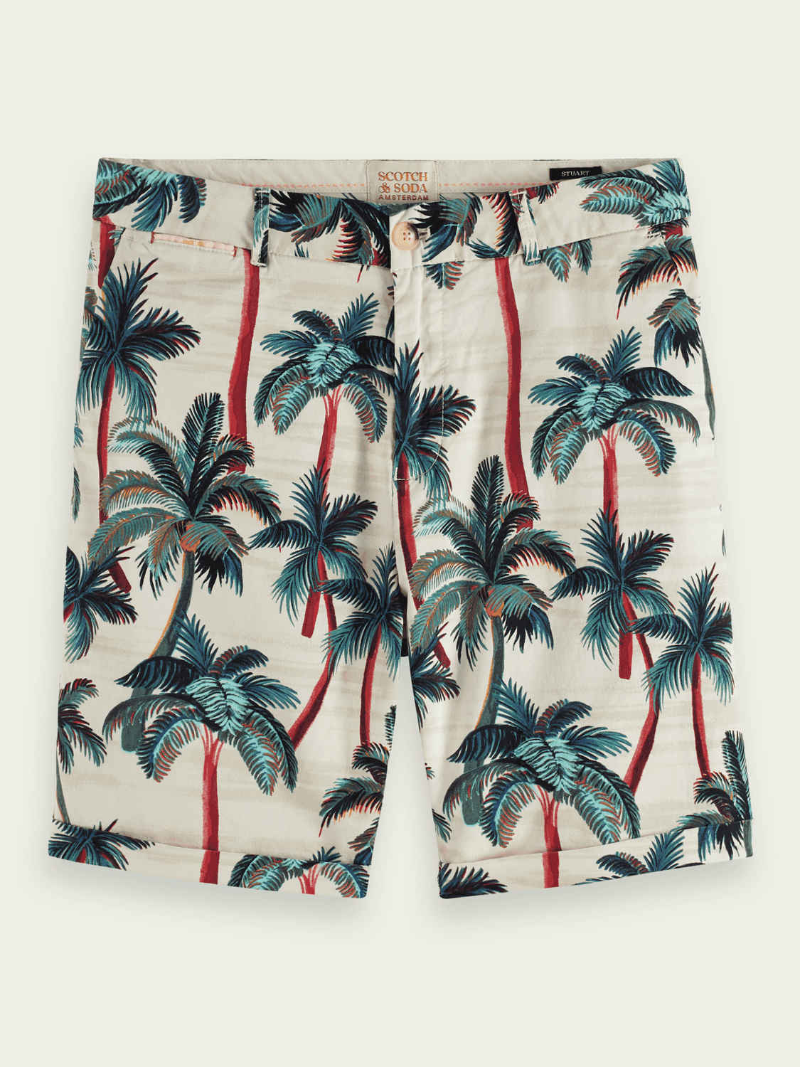 Stuart printed pima cotton