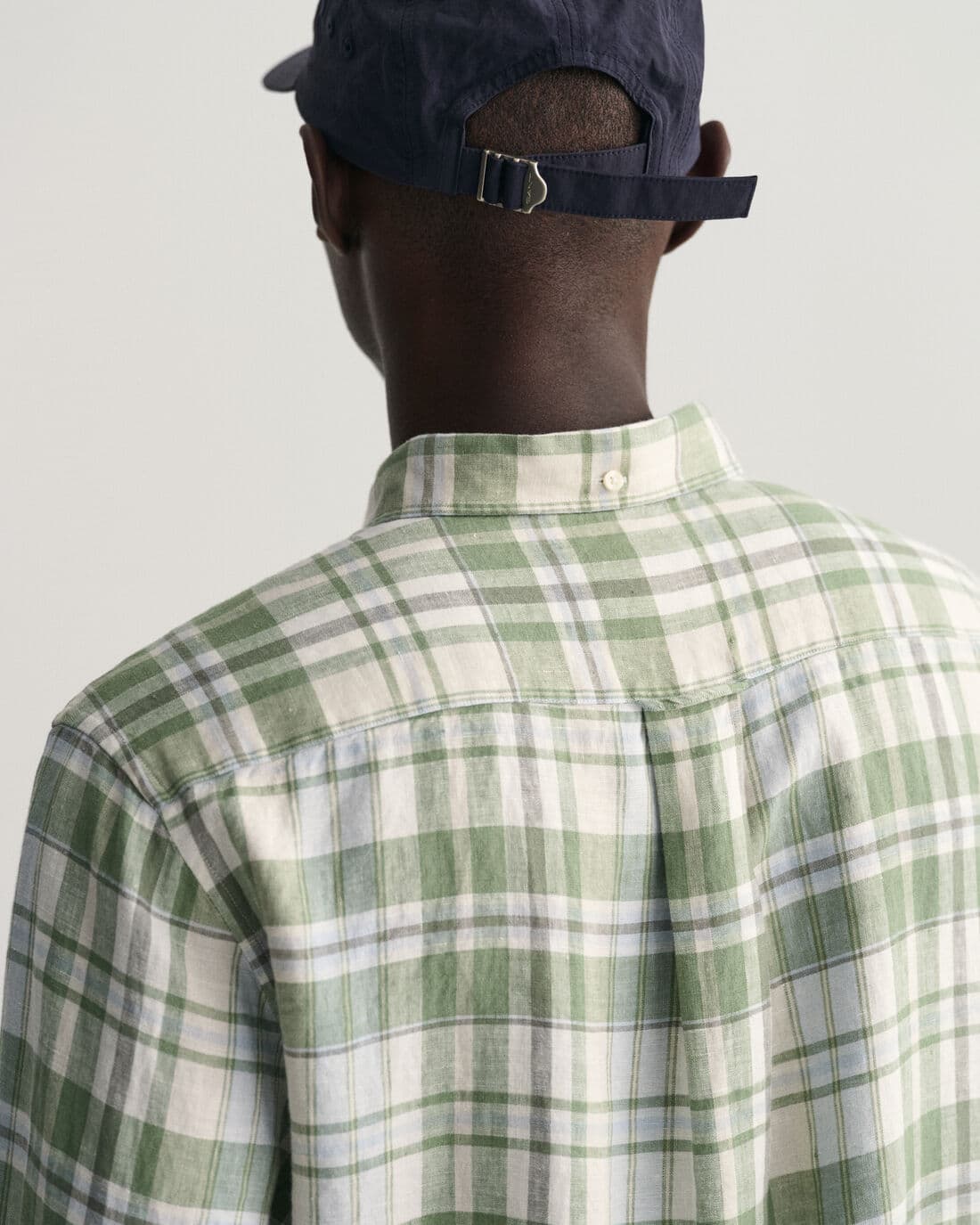 Reg linen madras shirt