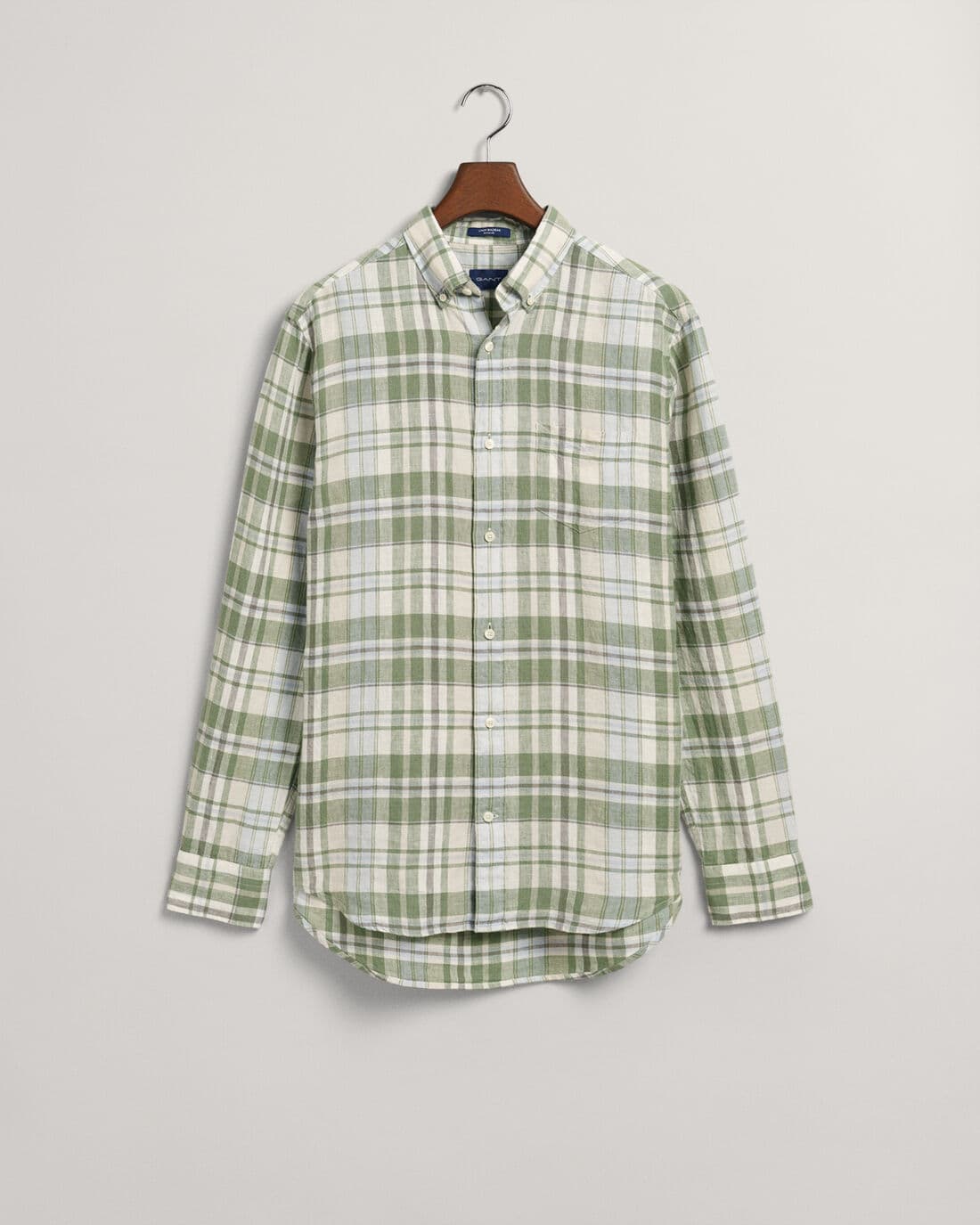 Reg linen madras shirt