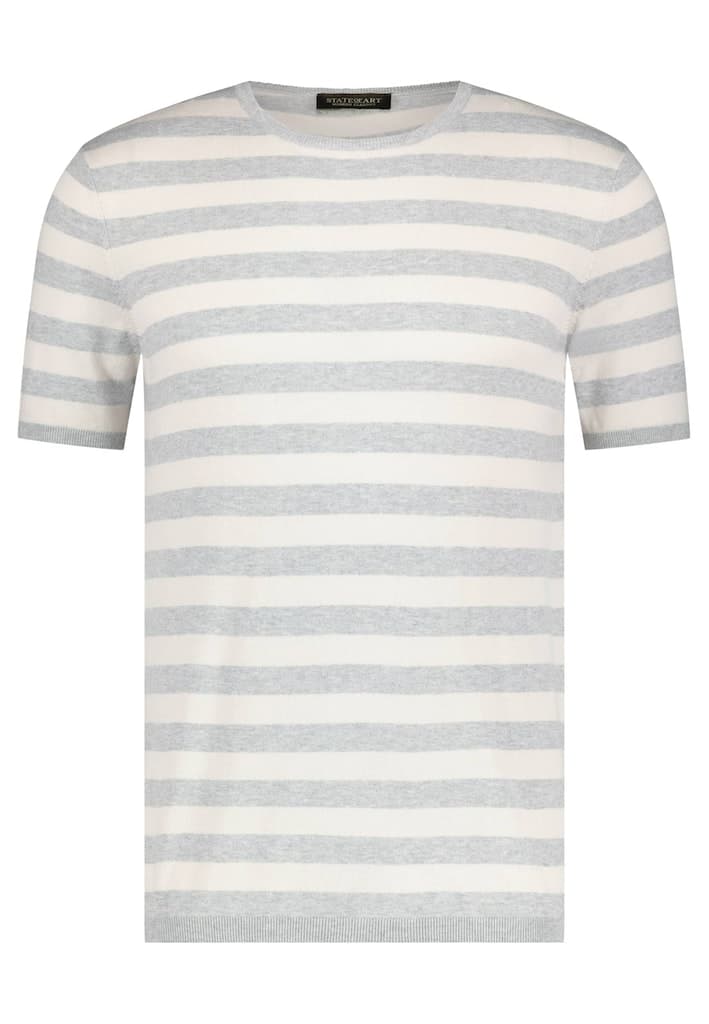 Knitted sptriped tee
