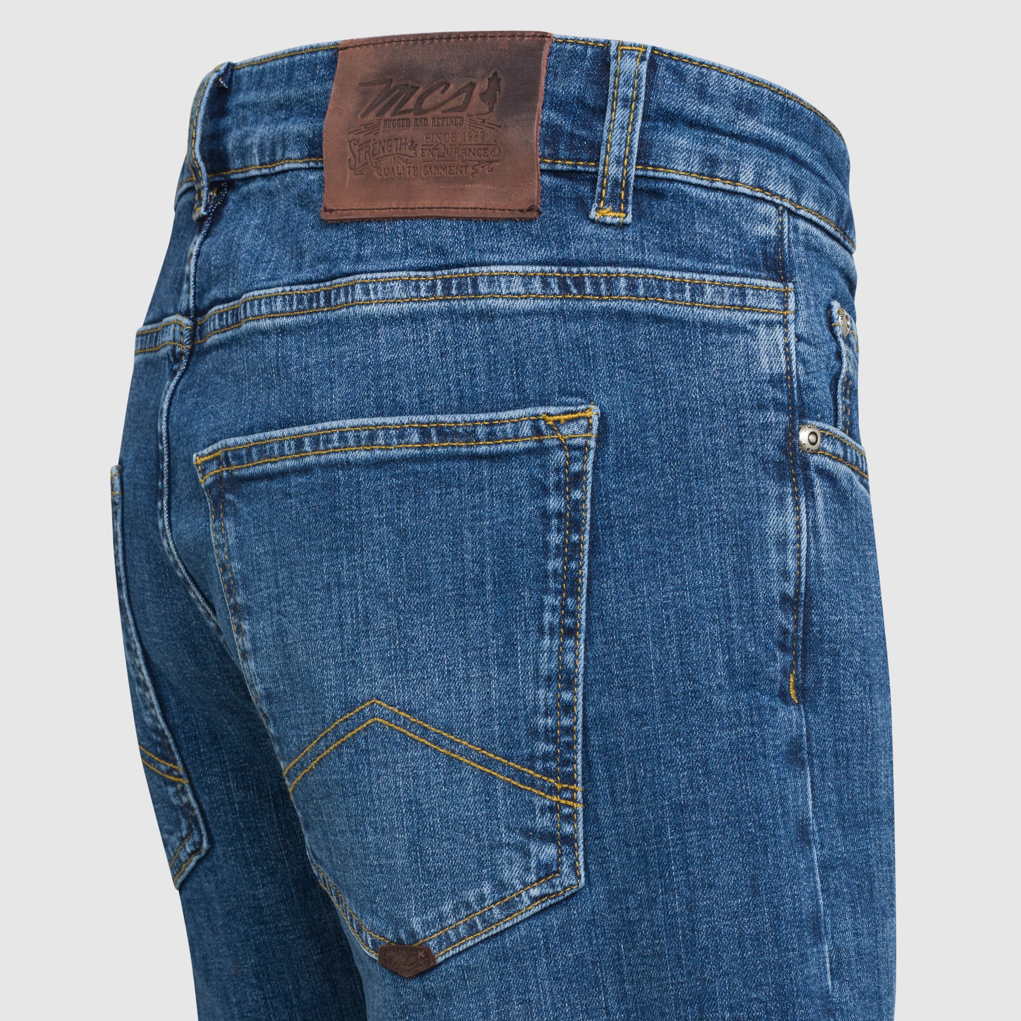 5-pocket denim pants