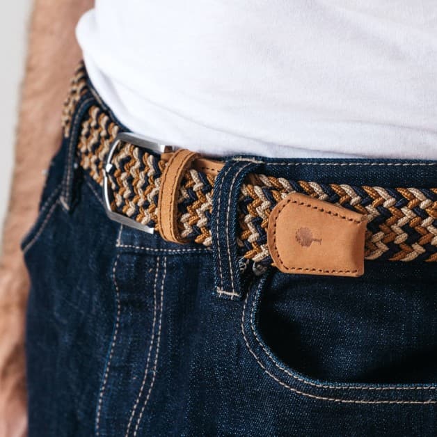Belt nylon bicolor