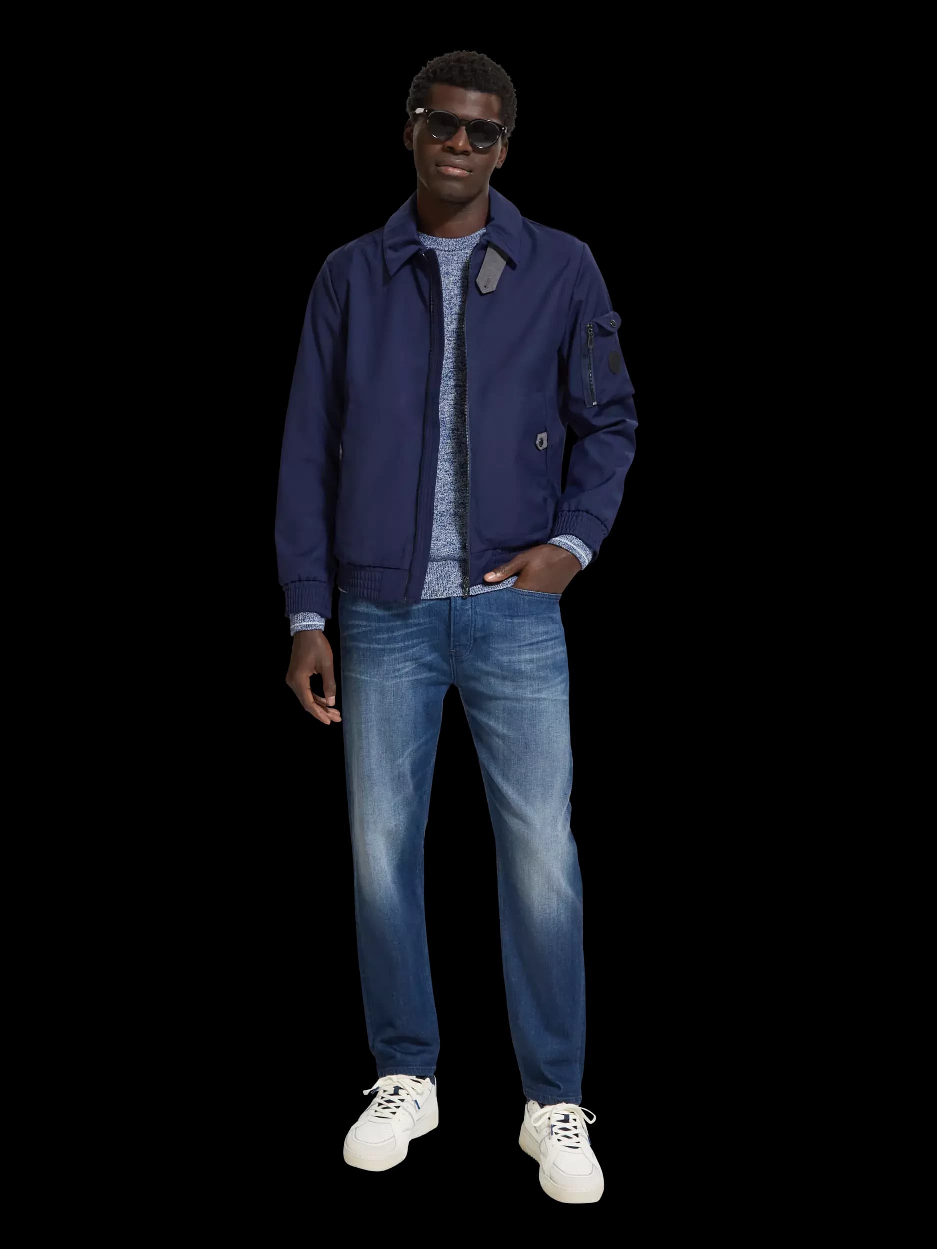 Bonded coach jacket