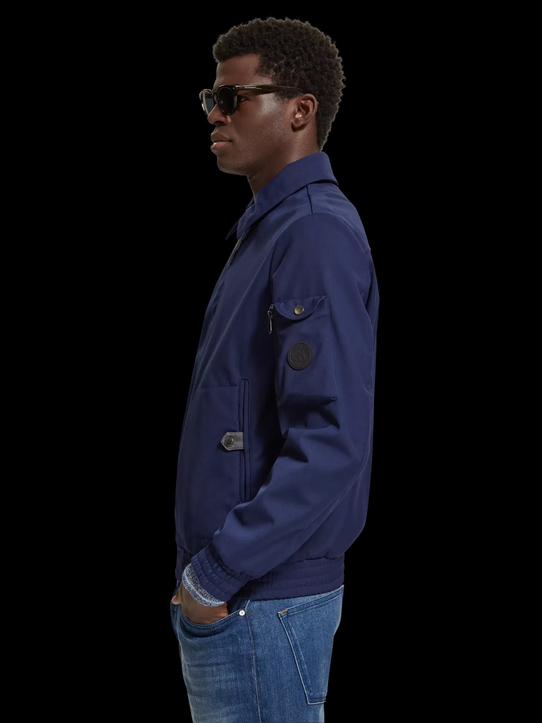 Bonded coach jacket