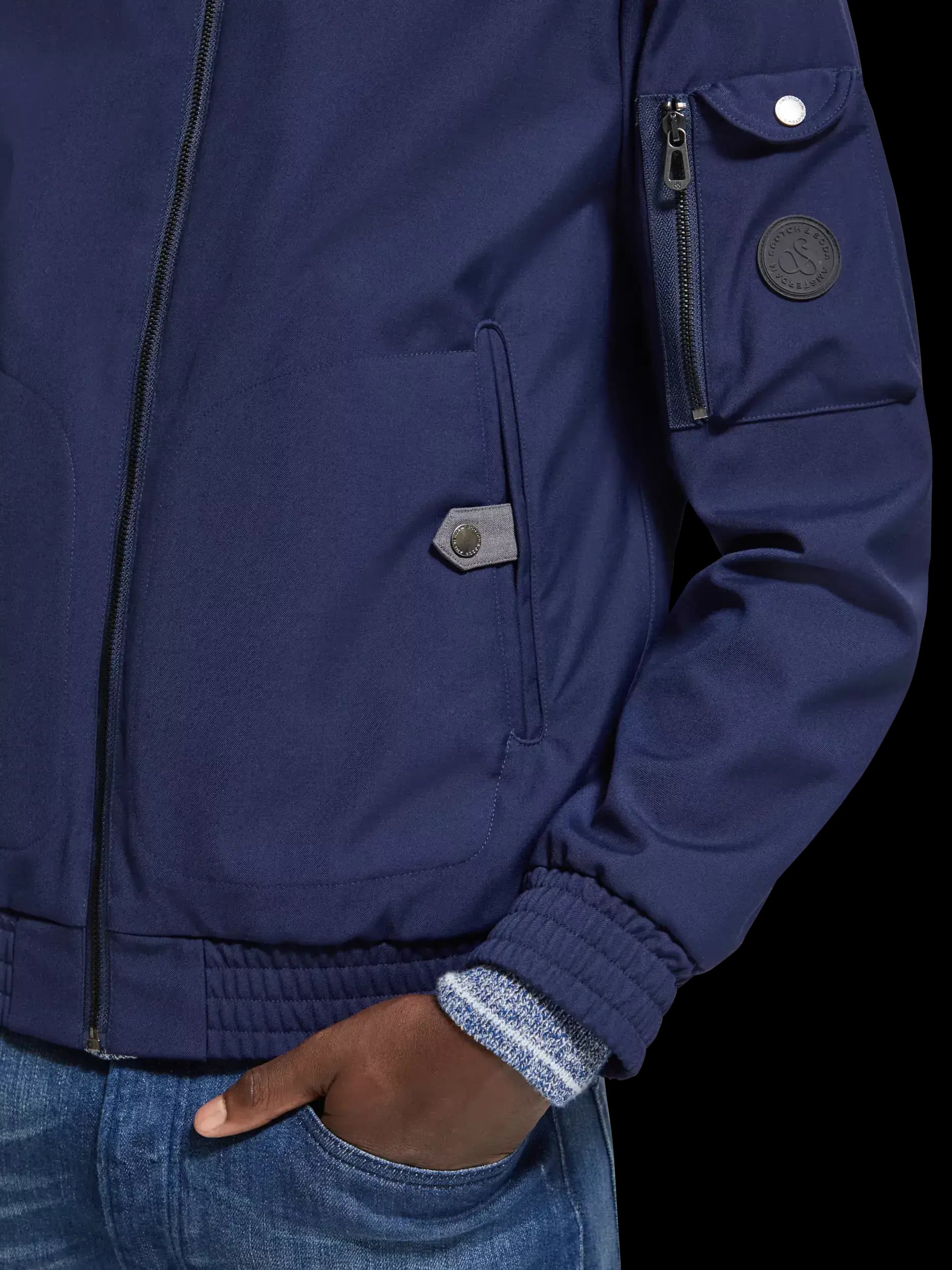 Bonded coach jacket