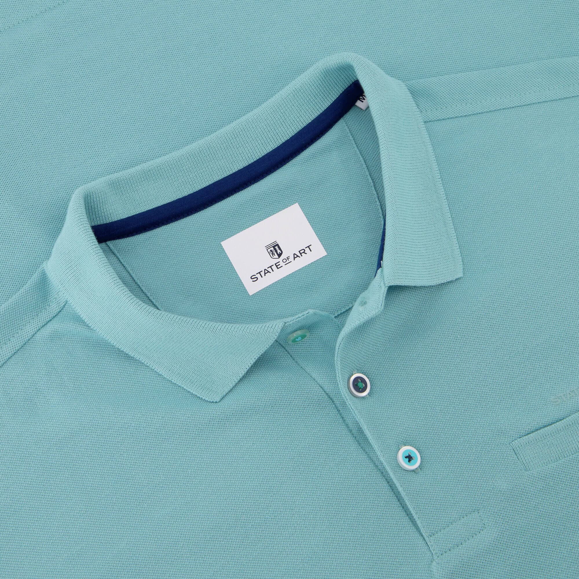 Polo pique plain