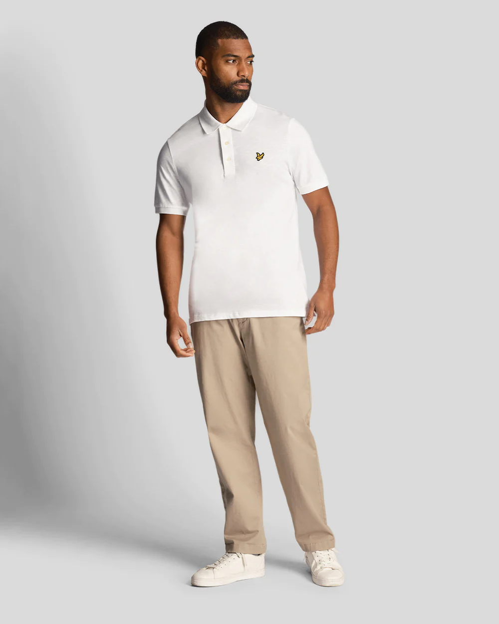Slub polo shirt