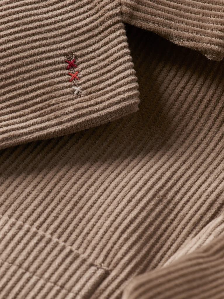 Unconstructed relaxed blazer