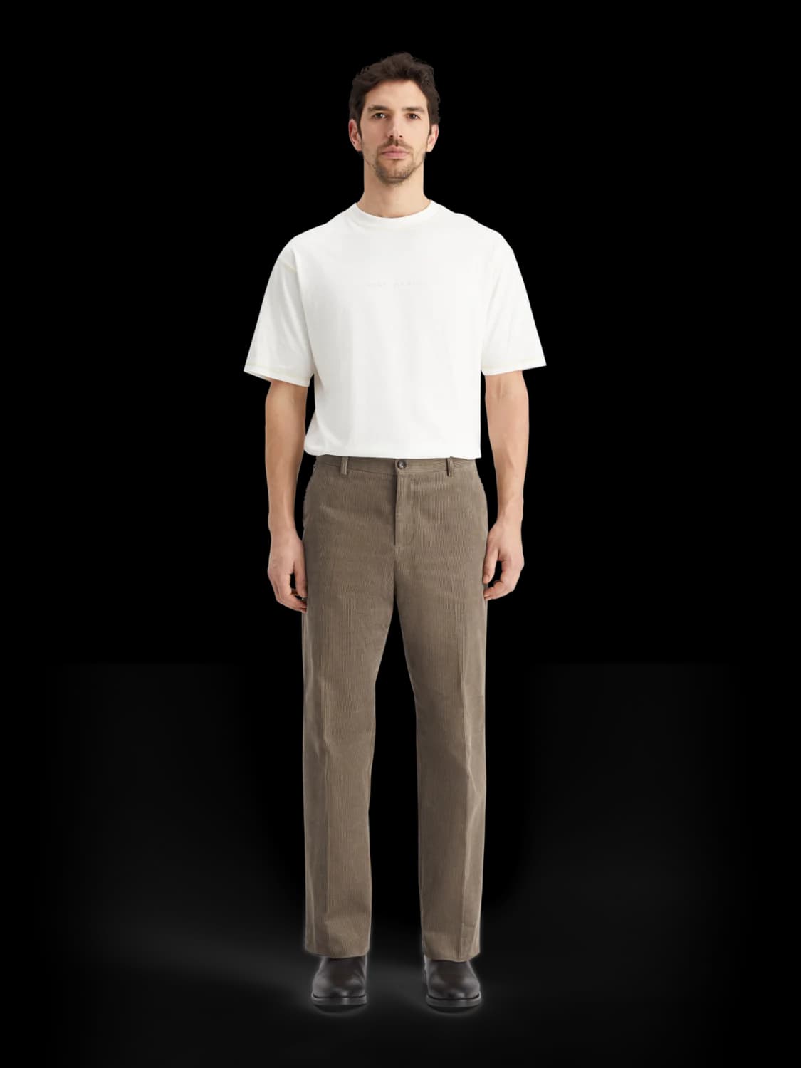 Straight fit corduroy