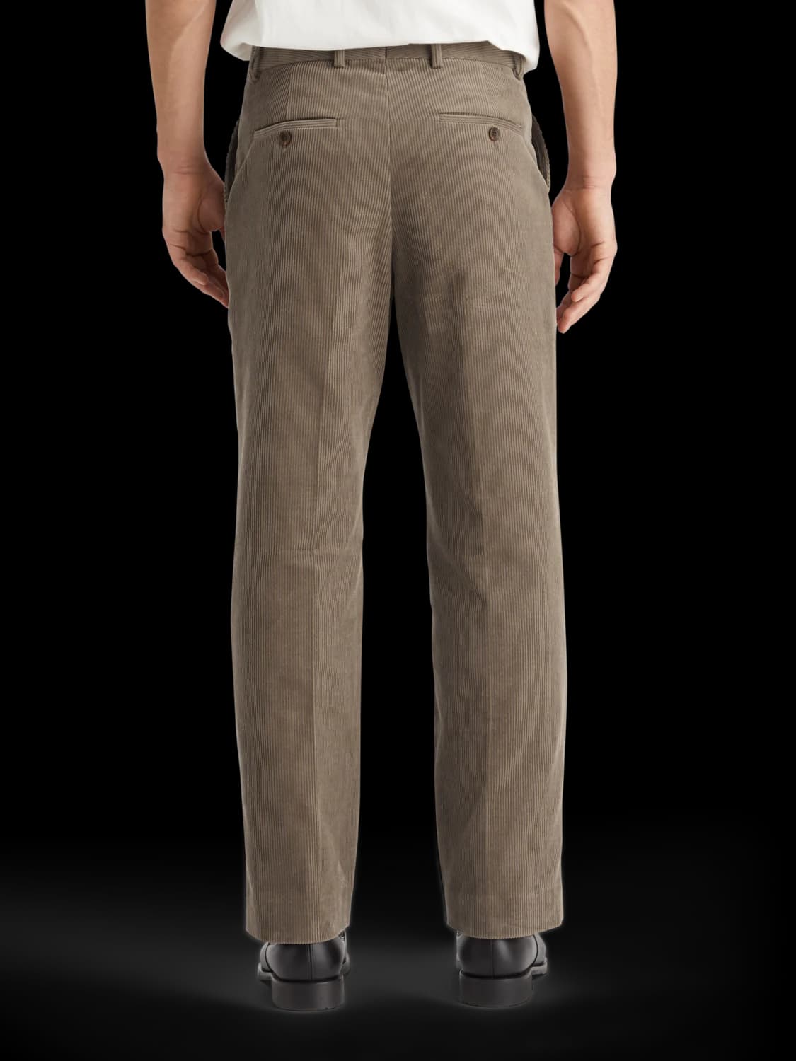 Straight fit corduroy
