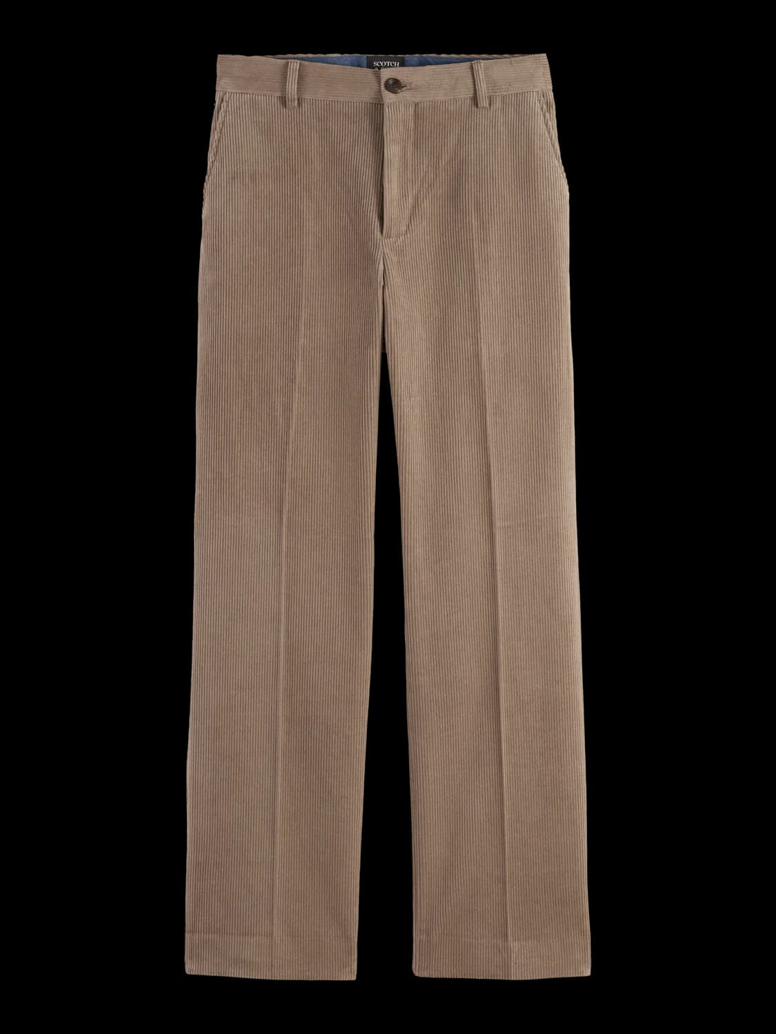 Straight fit corduroy
