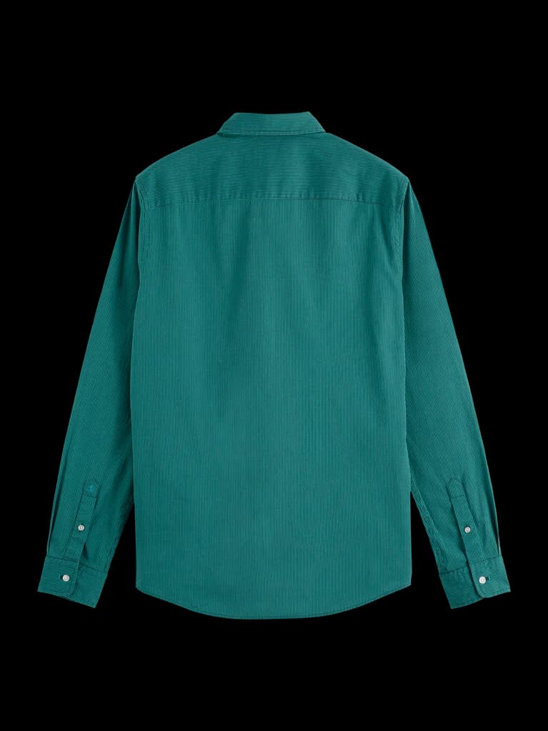 Esstential poplin stripe bd ls
