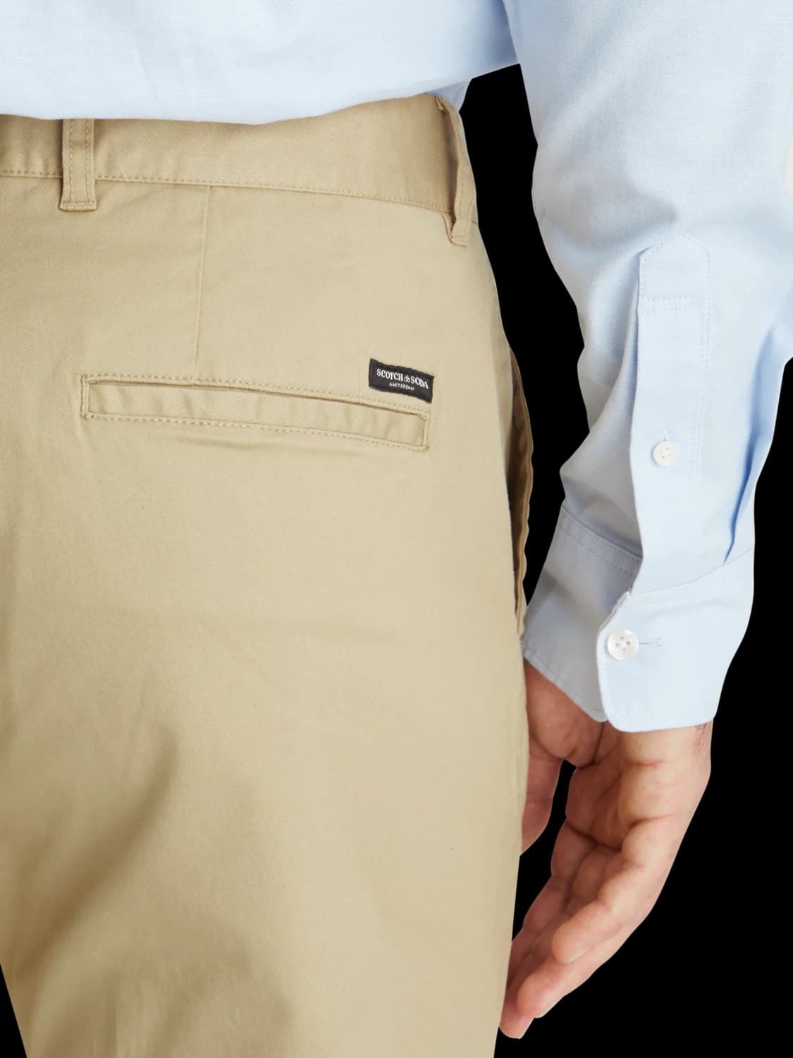 Stuart stretch cotton chino
