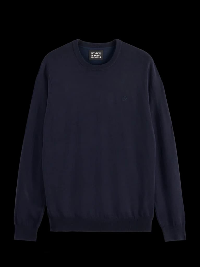 Core viscose pull c-neck