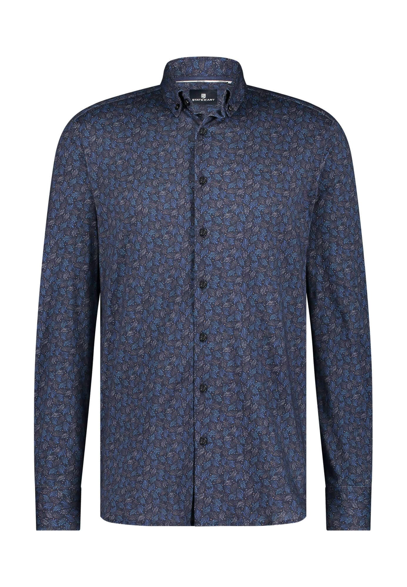 Printed twill ls bd