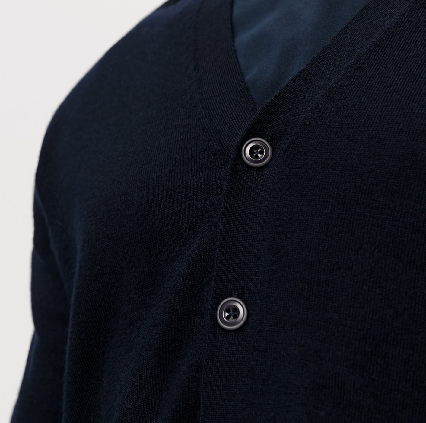 Cardigan basic merino