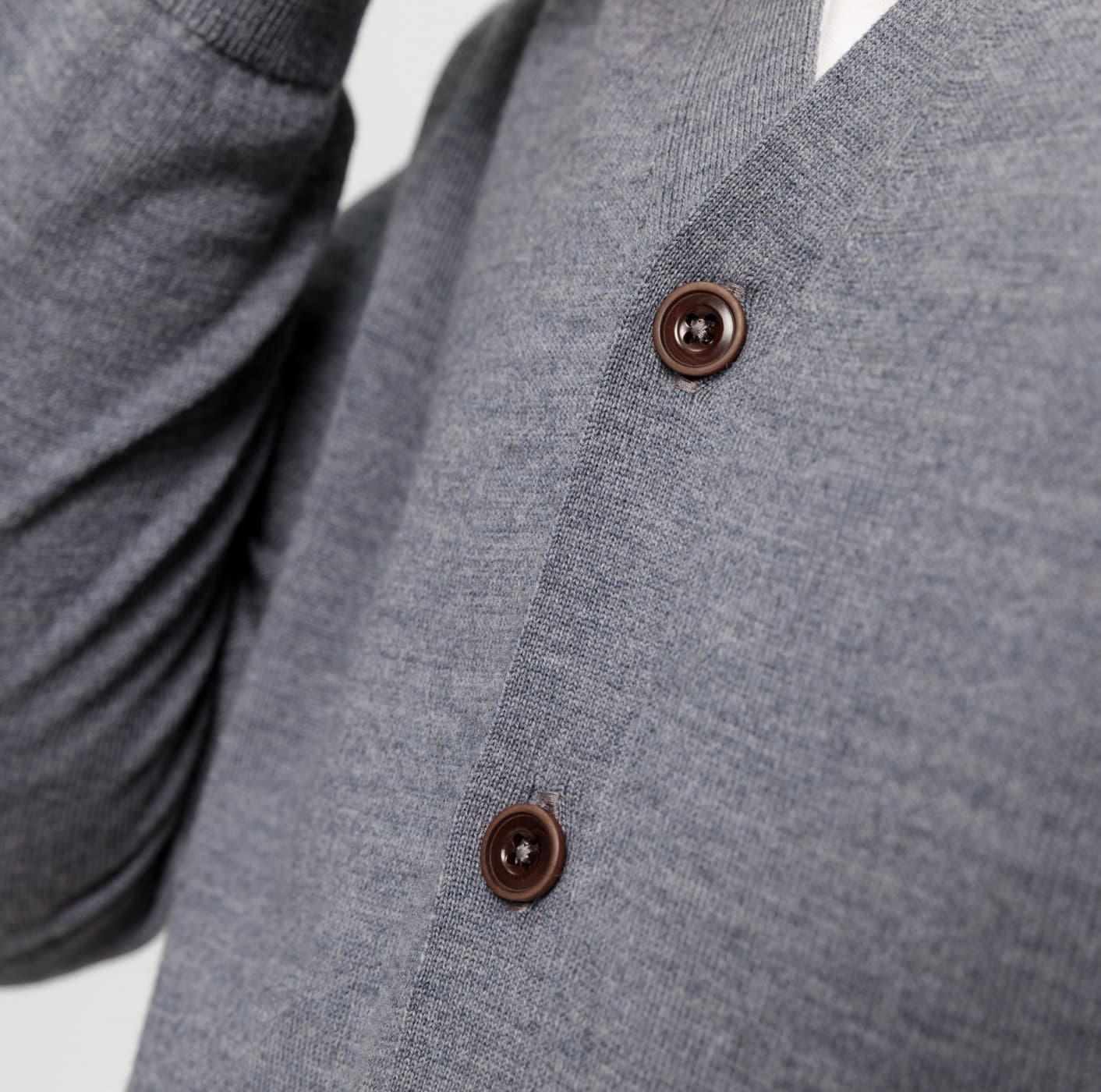 Cardigan basic merino