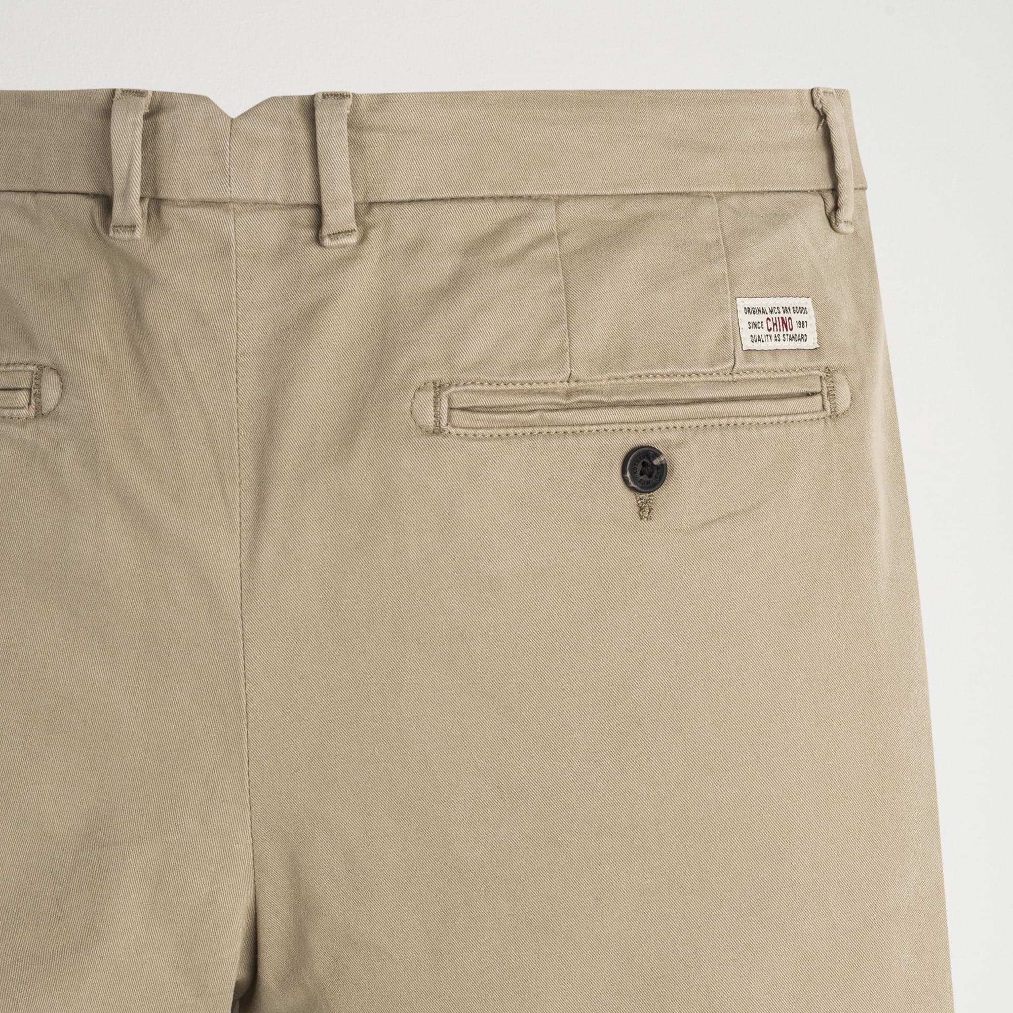 Gabardine slim chino
