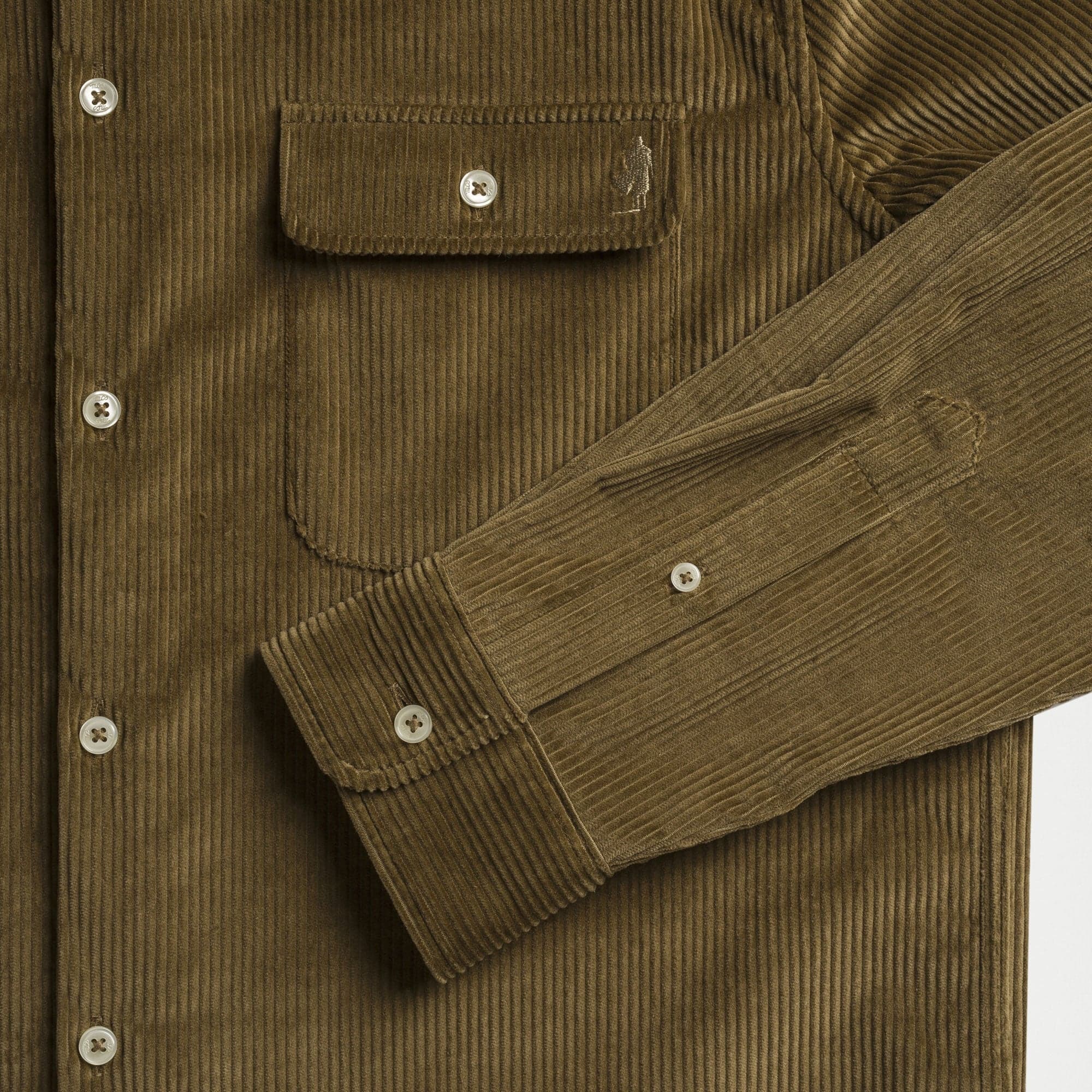 Corduroy workwear shirt