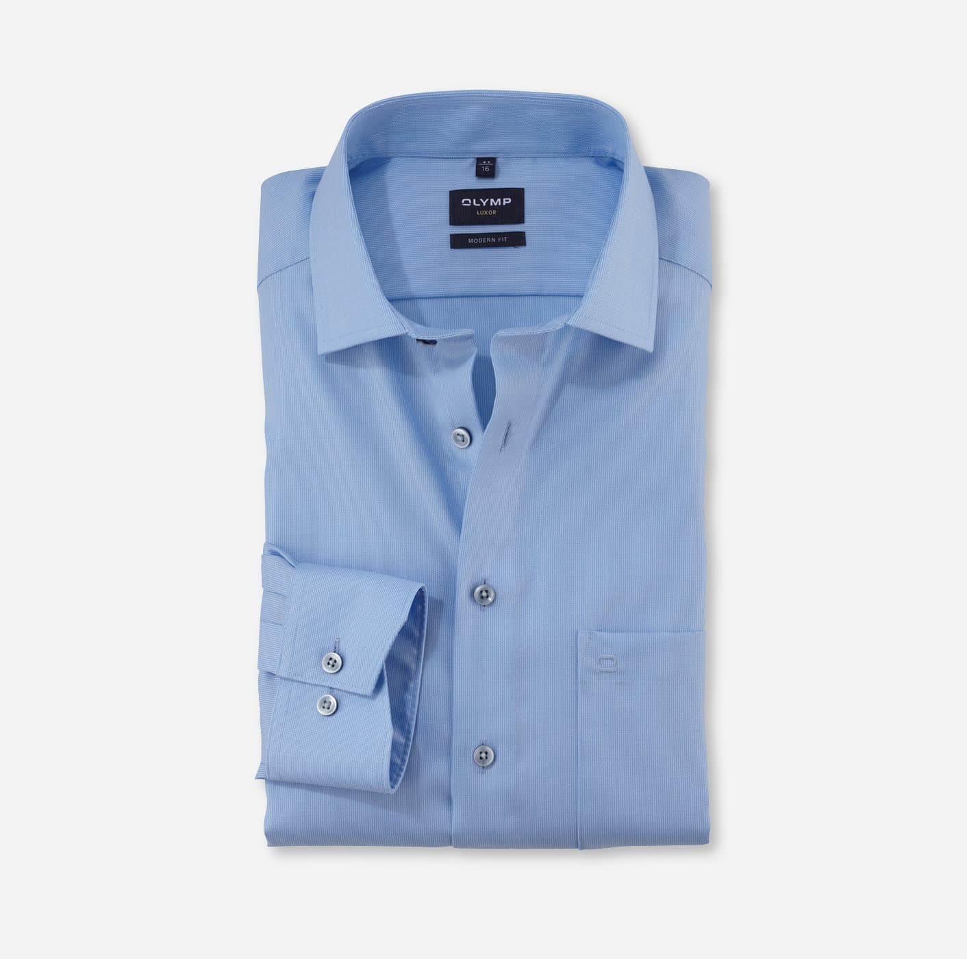 Modern fit non iron
