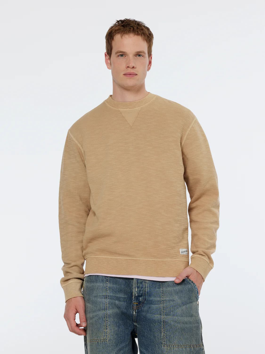 Garment dye structured