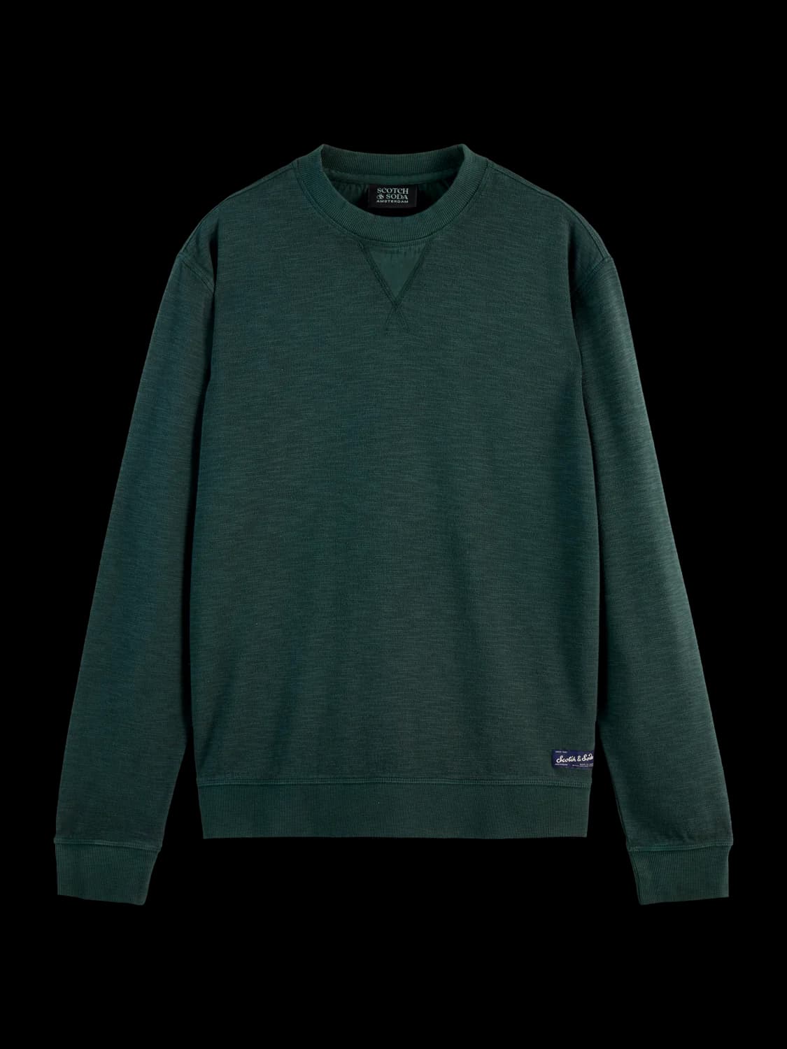 Garment dye structured