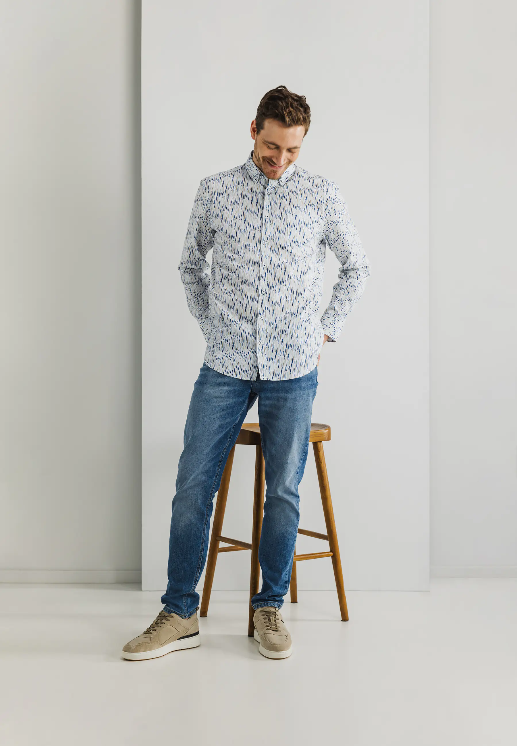 Ls poplin print