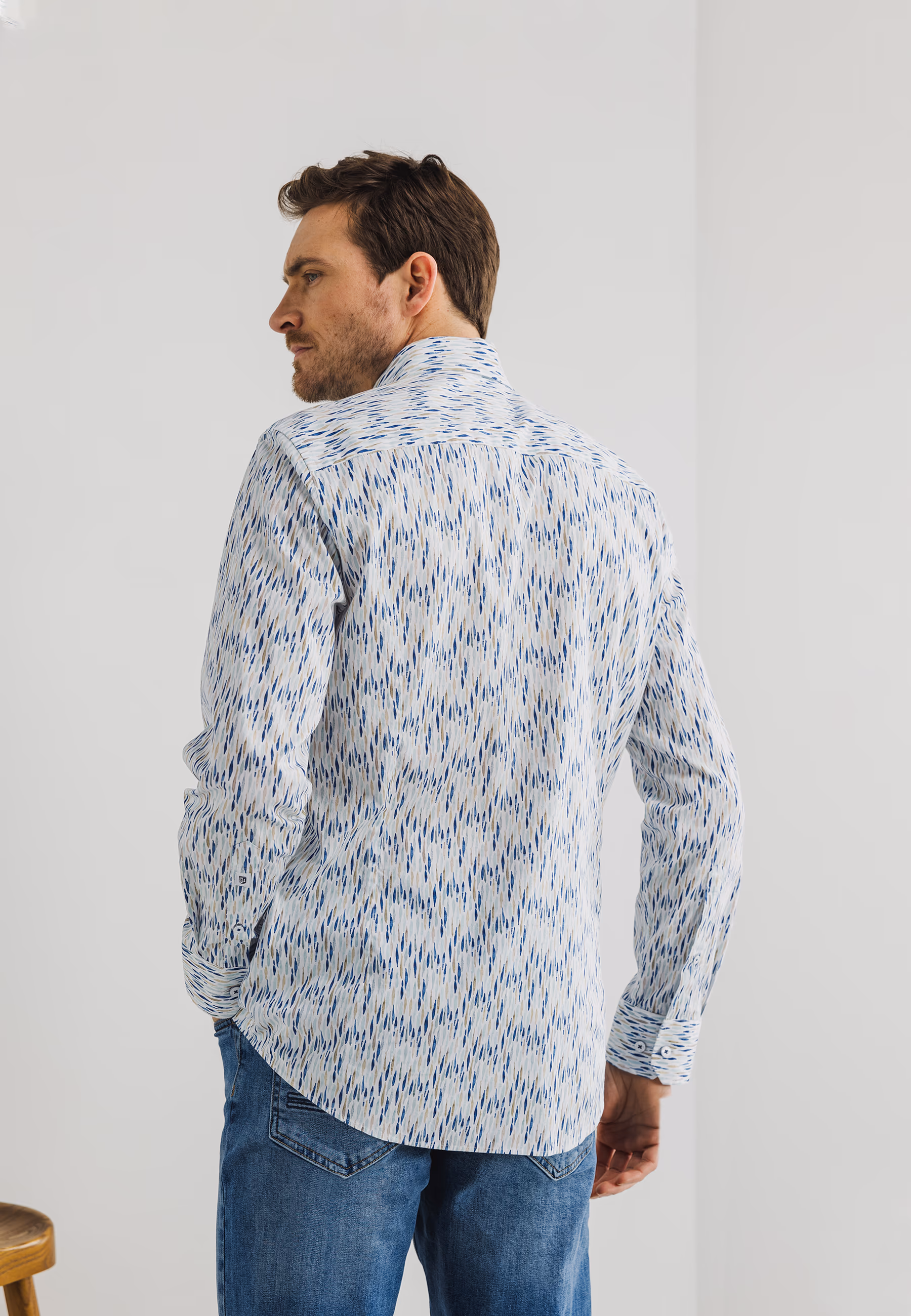 Ls poplin print