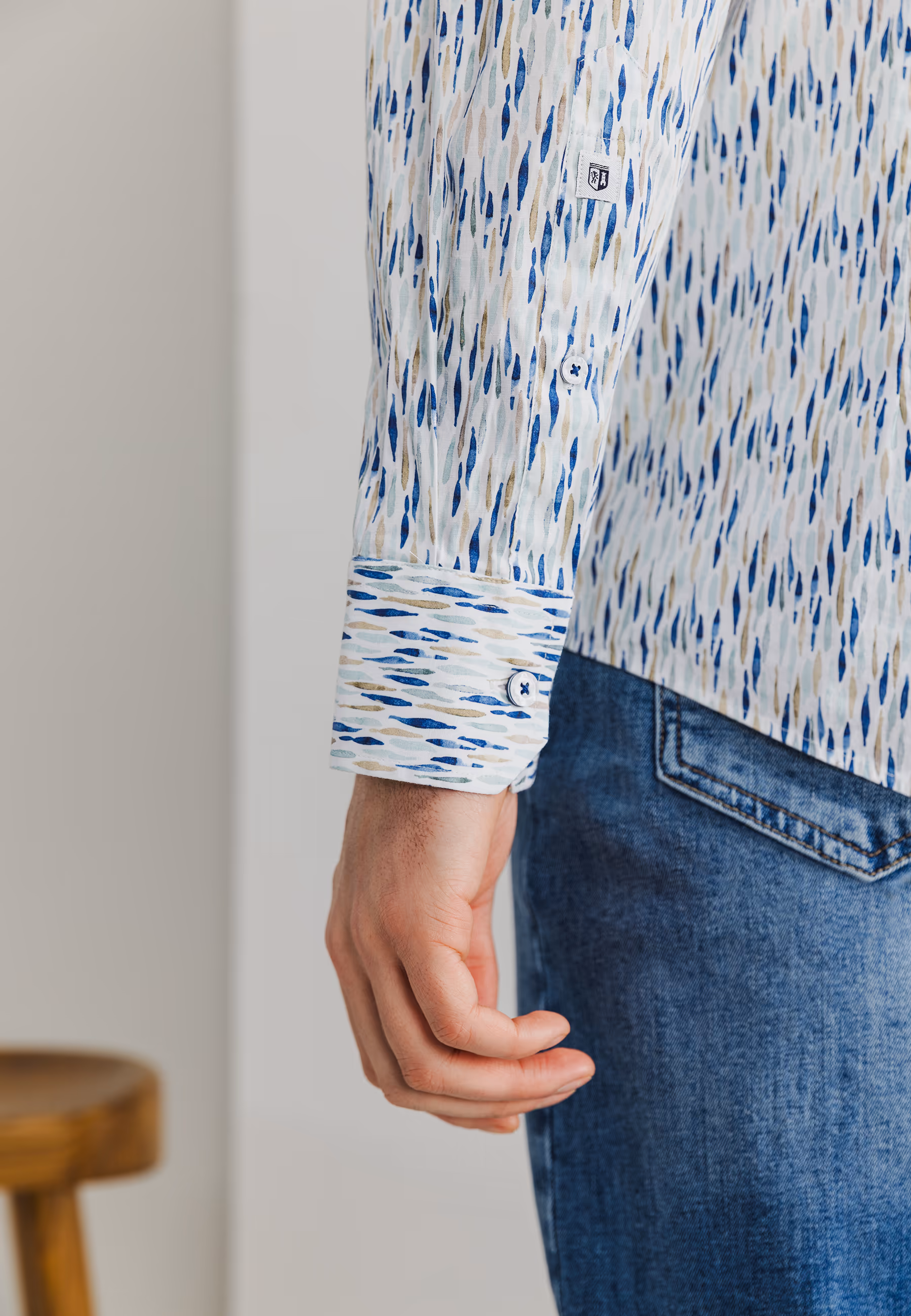 Ls poplin print