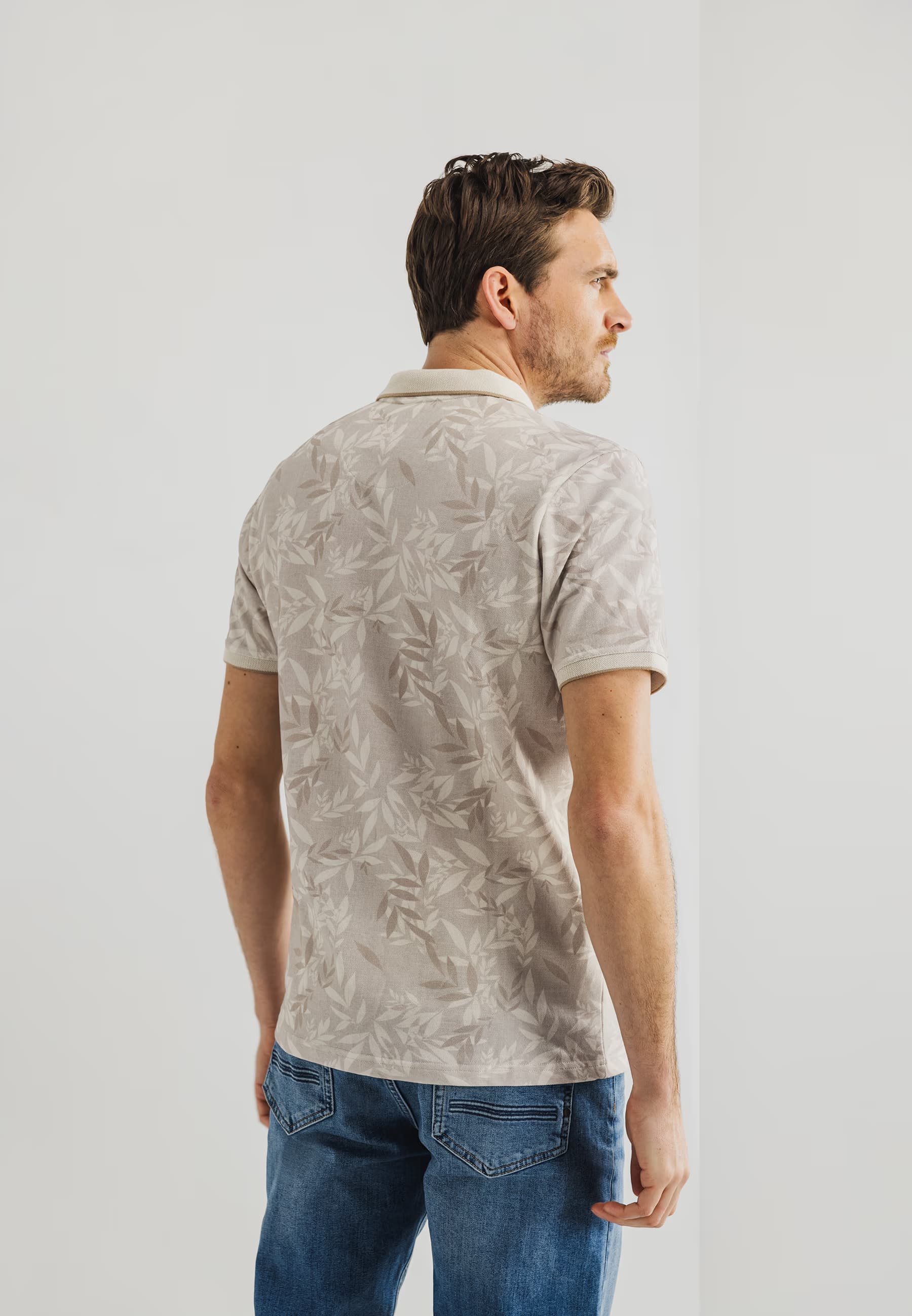 Pique ss printed