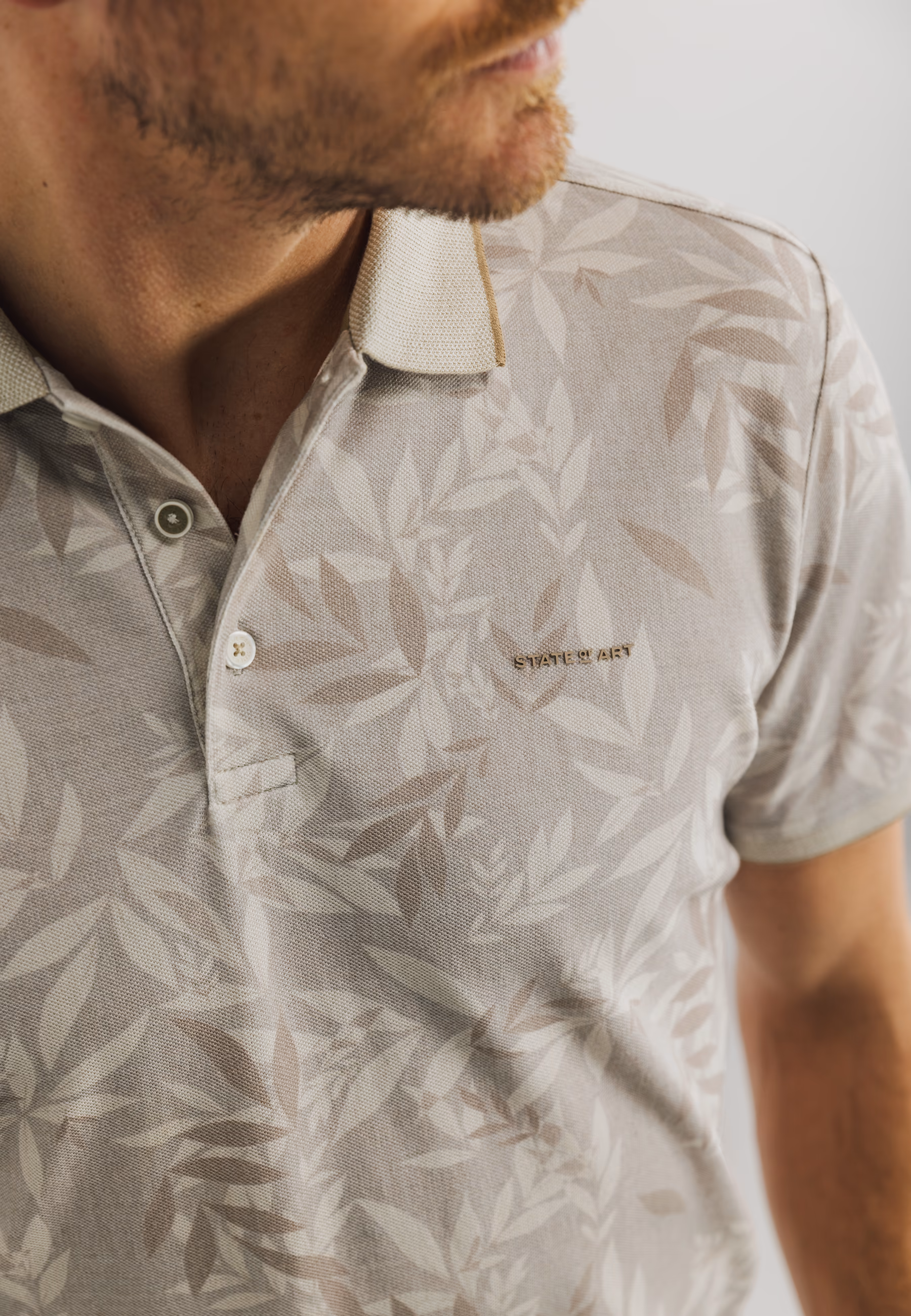 Pique ss printed