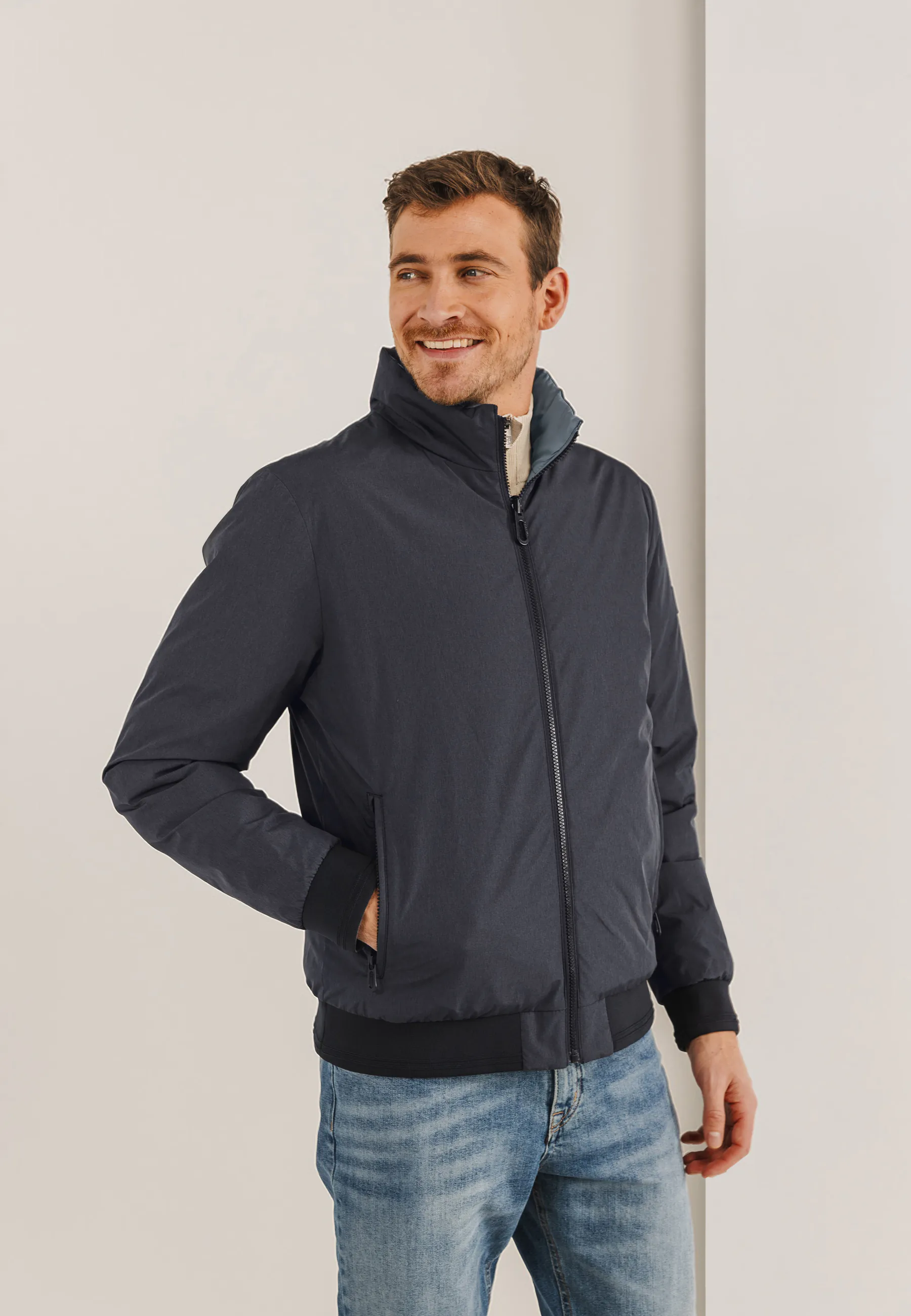 Jacket plain reversible