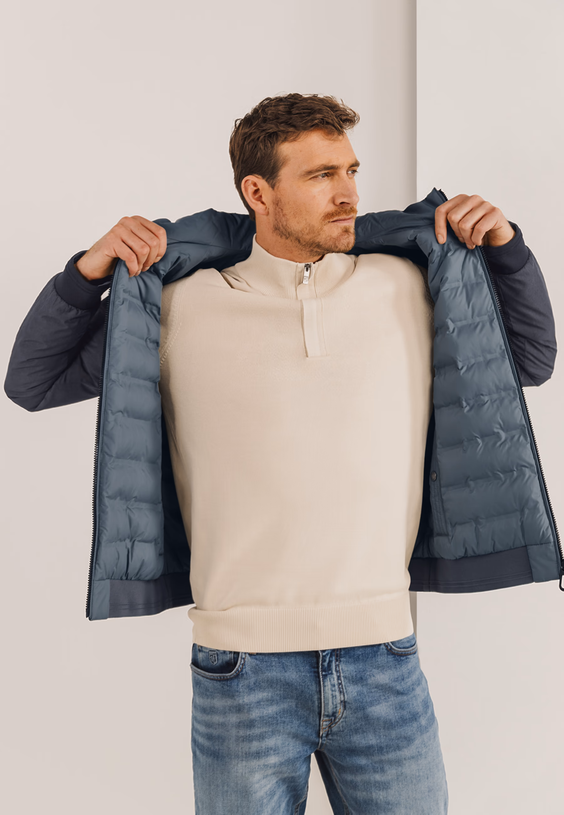 Jacket plain reversible