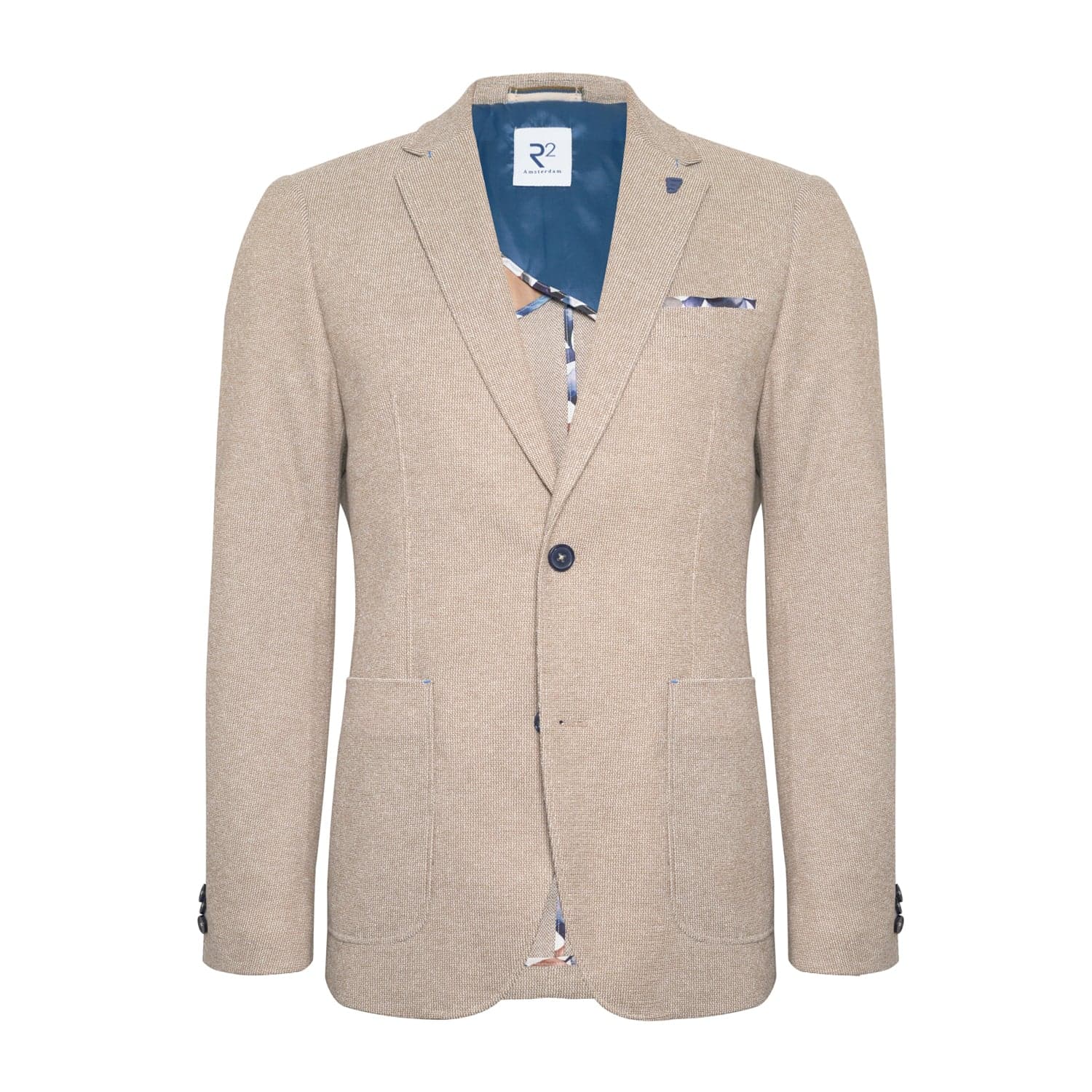 Effen blazer + pochette