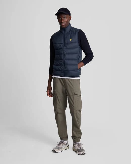 Wadded gilet