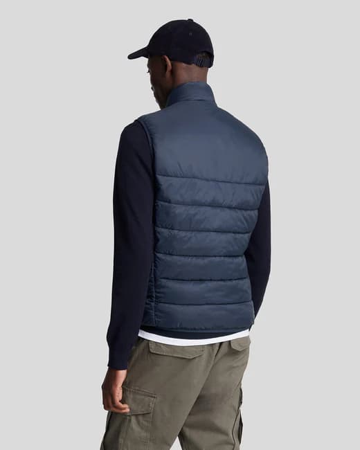 Wadded gilet