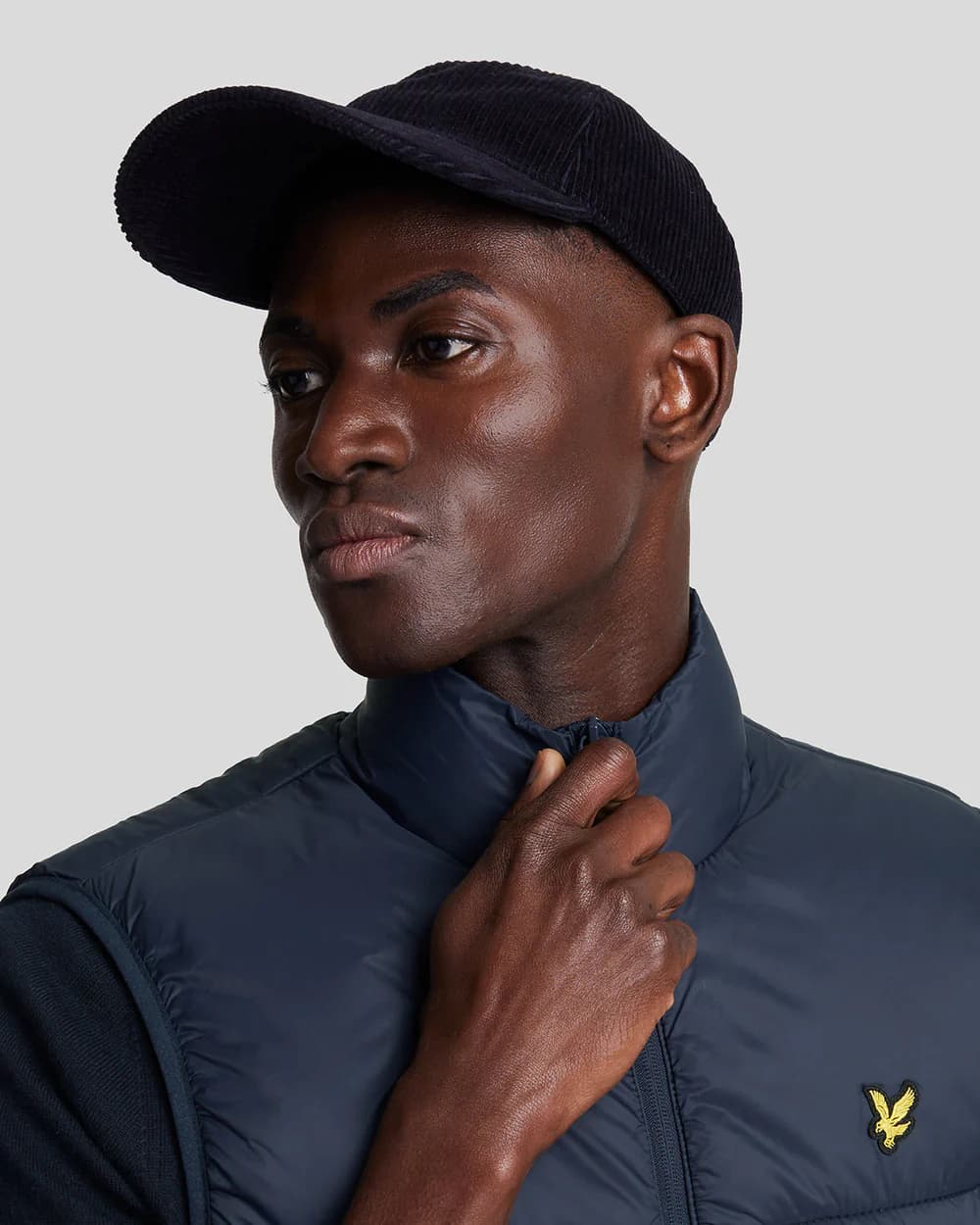 Wadded gilet