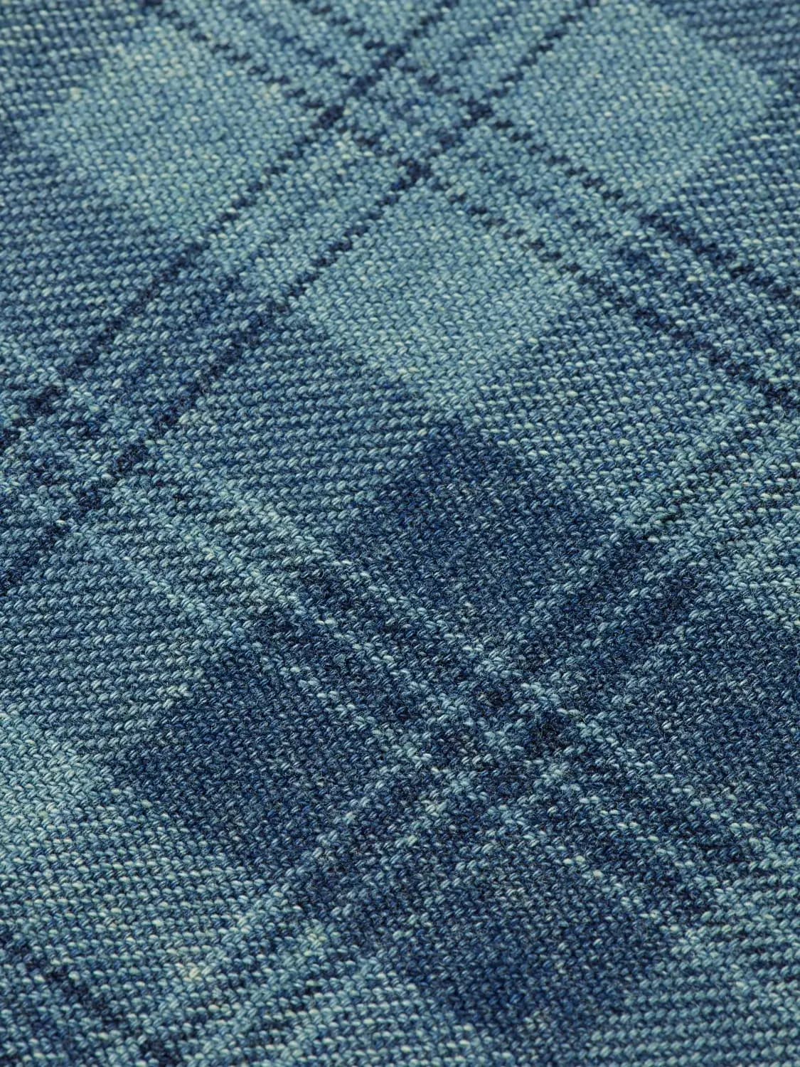 Washed denim