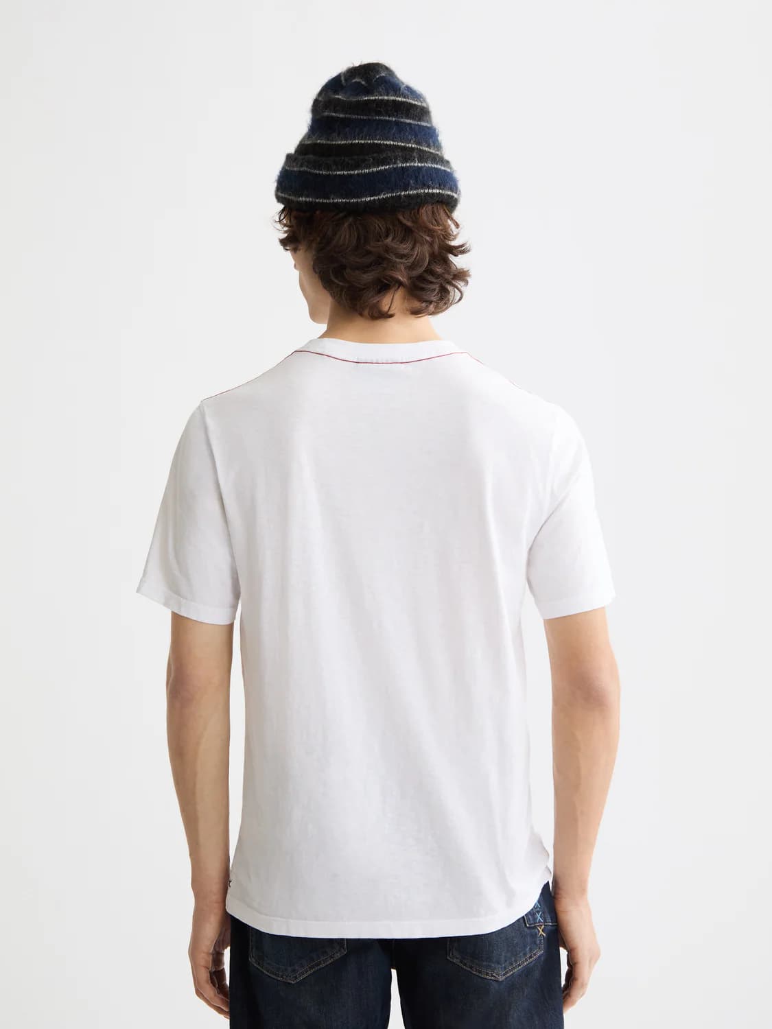Blauw hands tee