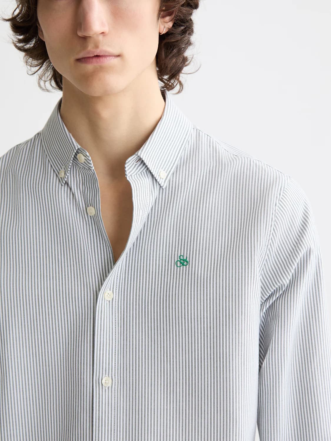Striped reg oxford