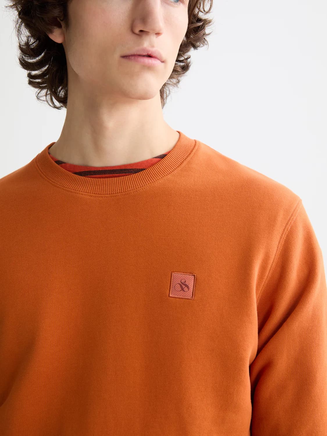 Reg fit log sweat