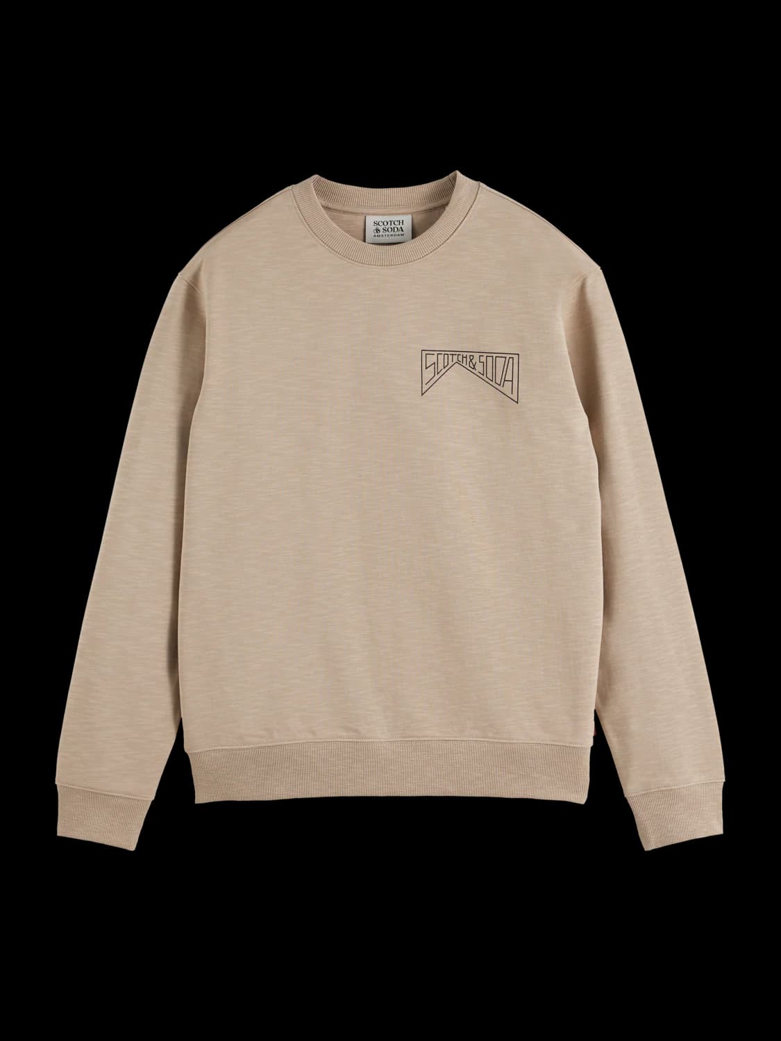 Left chest logo sweat