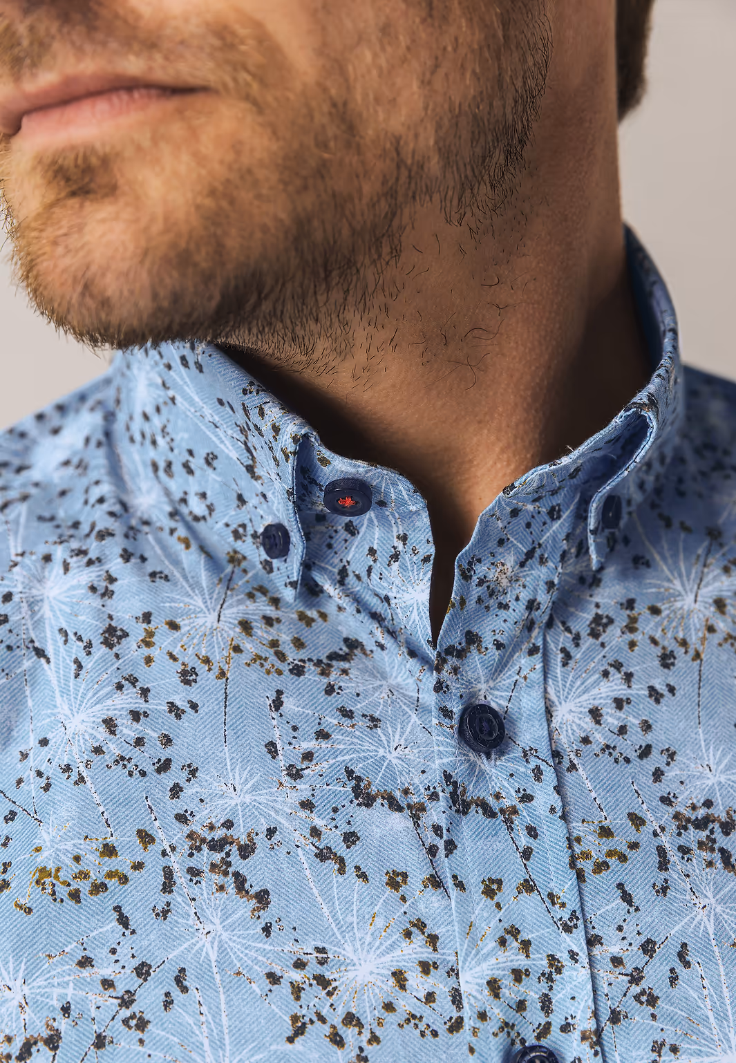 Reg fit lm poplin